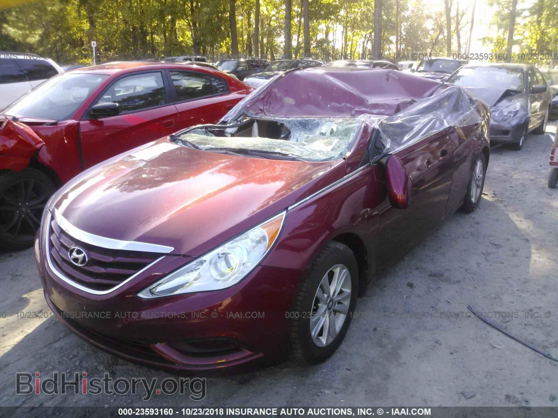 2012 Hyundai Sonata - VIN: 5NPEB4AC5CH462934 - Фото 2