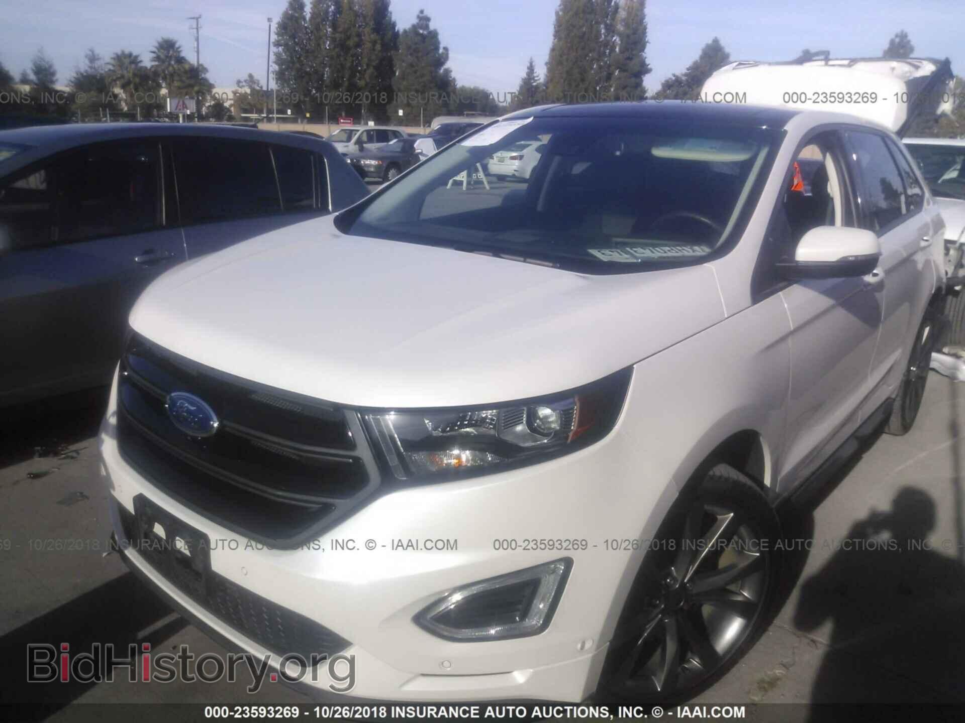 2017 Ford Edge - VIN: 2FMPK4AP3HBB52436 - Фото 2