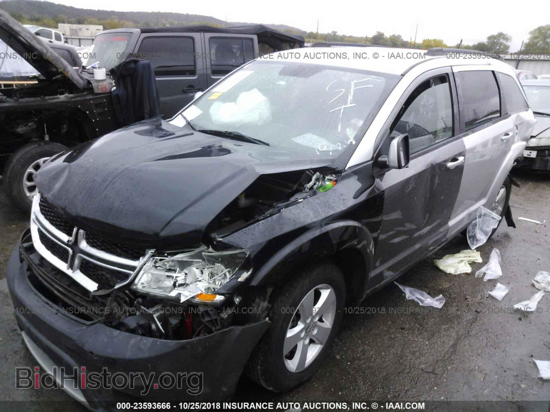2012 DODGE JOURNEY - VIN: 3C4PDCBG3CT387472 - Фото 2