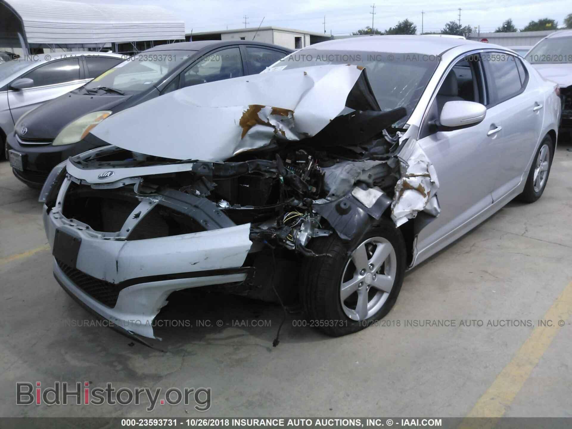 2015 Kia Optima - VIN: 5XXGM4A72FG406133 - Photo 2