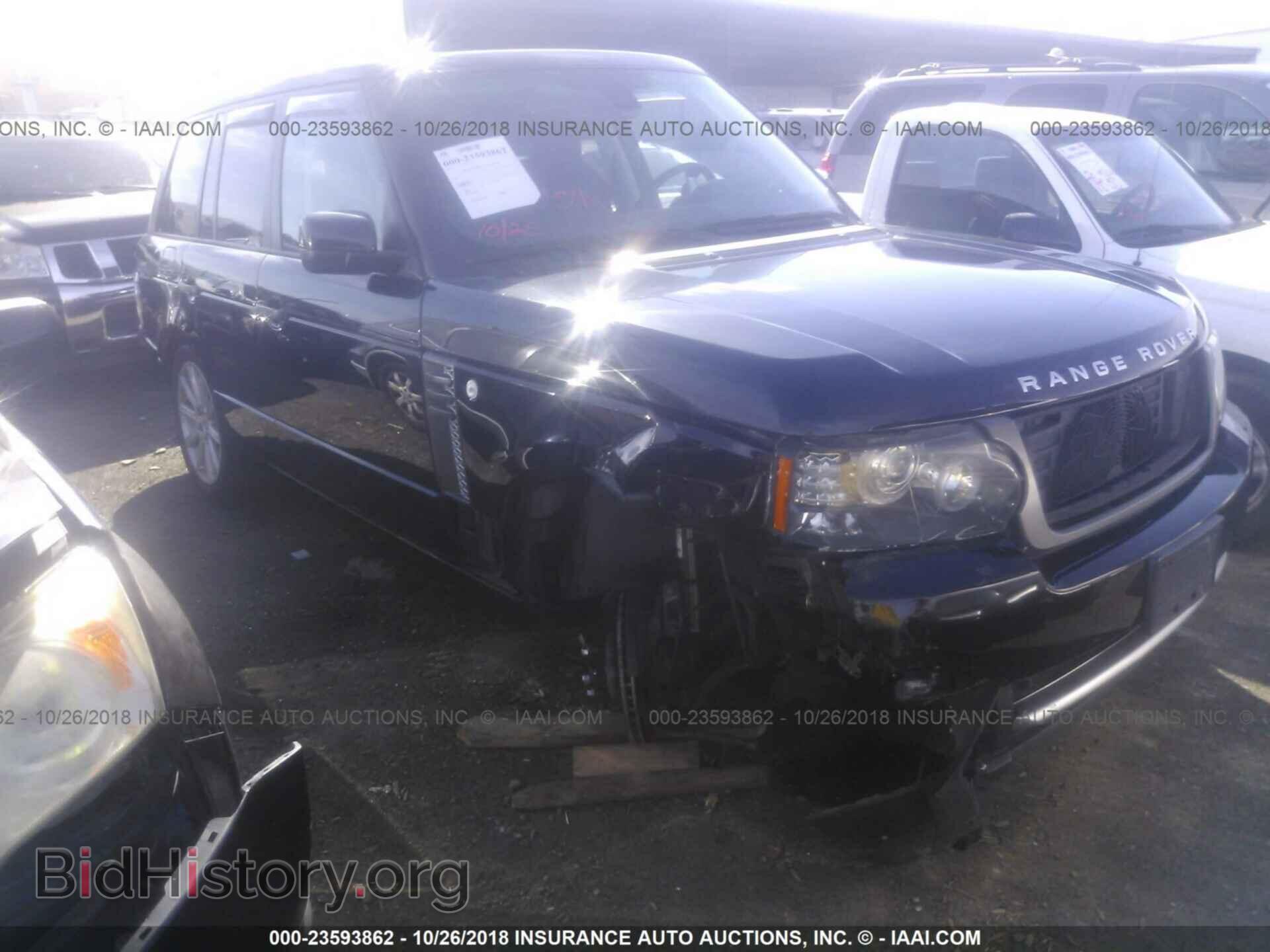 Фотография SALMF1E44BA331896 - Land rover Range rover 2011