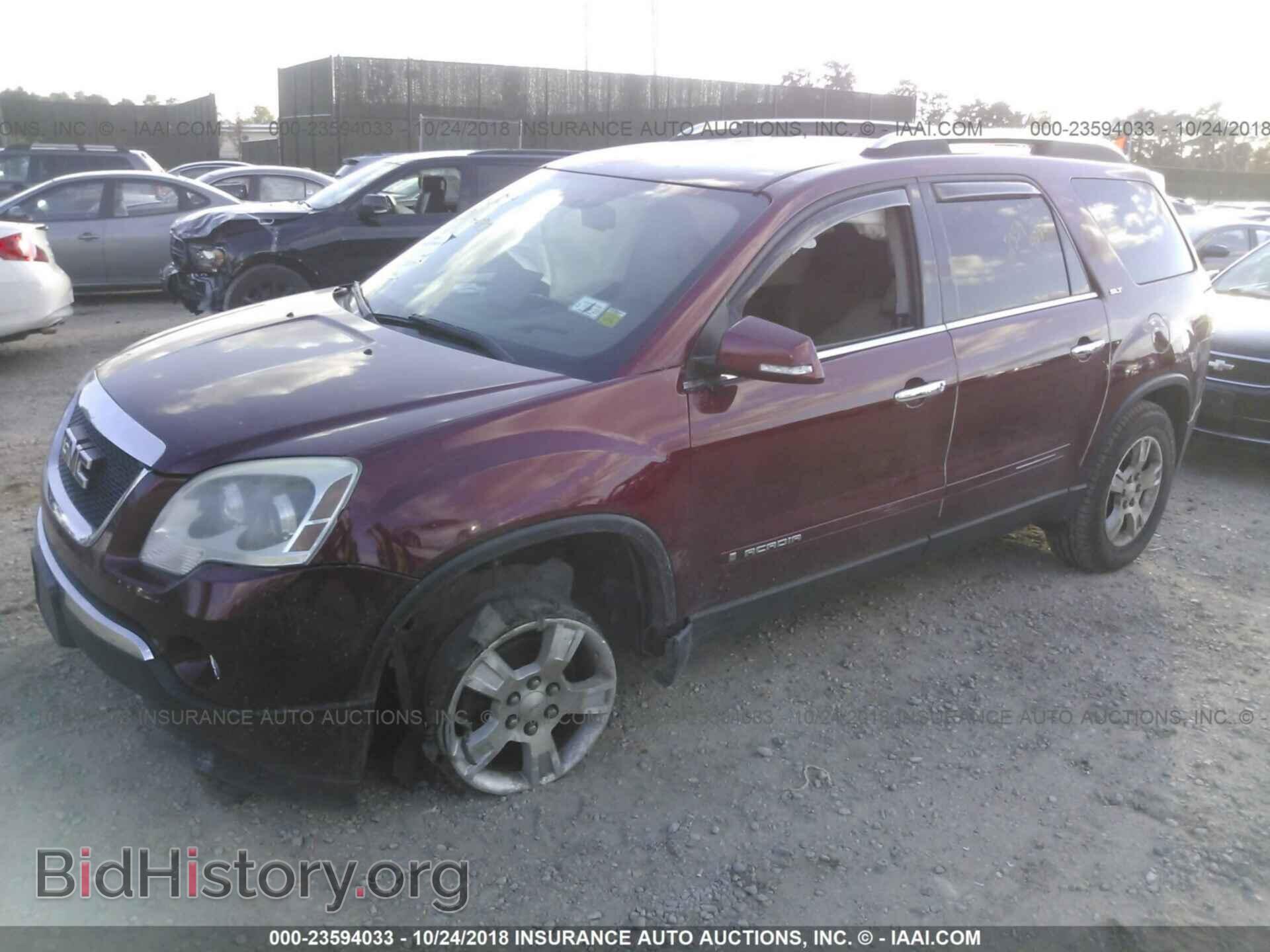 2008 GMC ACADIA - VIN: 1GKEV23758J148599 - Фото 2