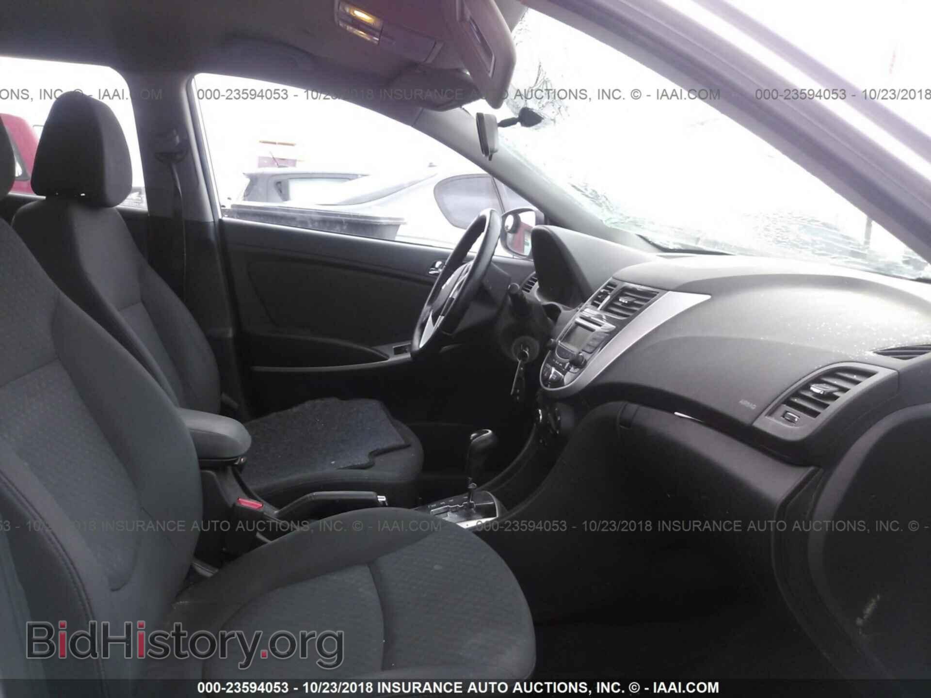 2012 HYUNDAI ACCENT - VIN: KMHCU5AE2CU027413 - Фото 5