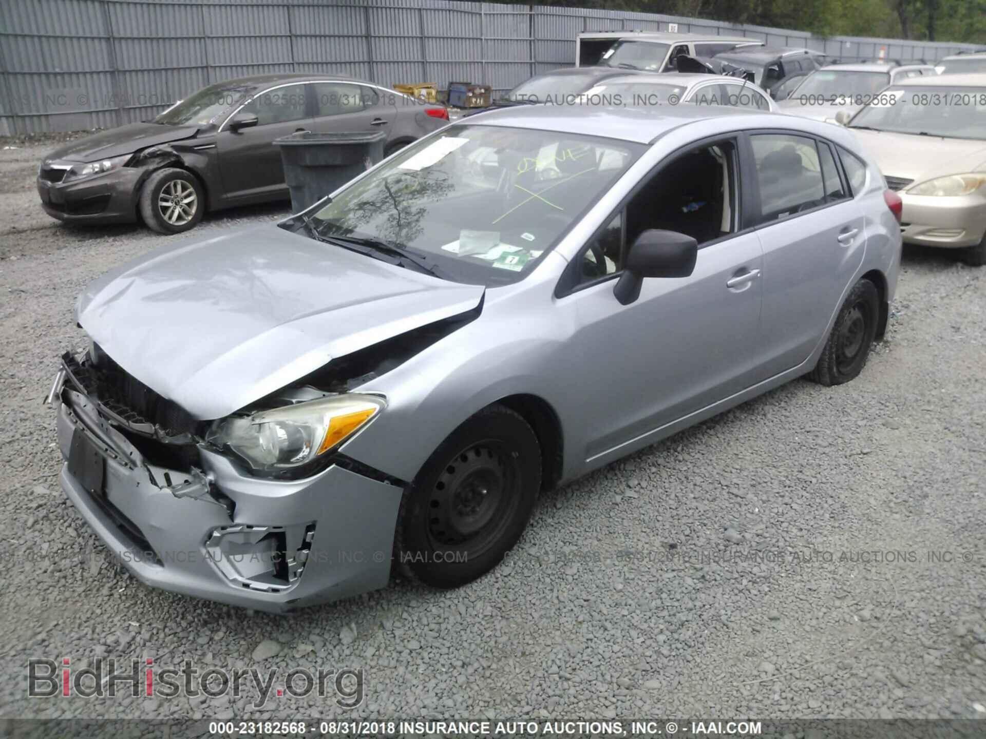 2012 SUBARU IMPREZA - VIN: JF1GPAA69CH240128 - Фото 2