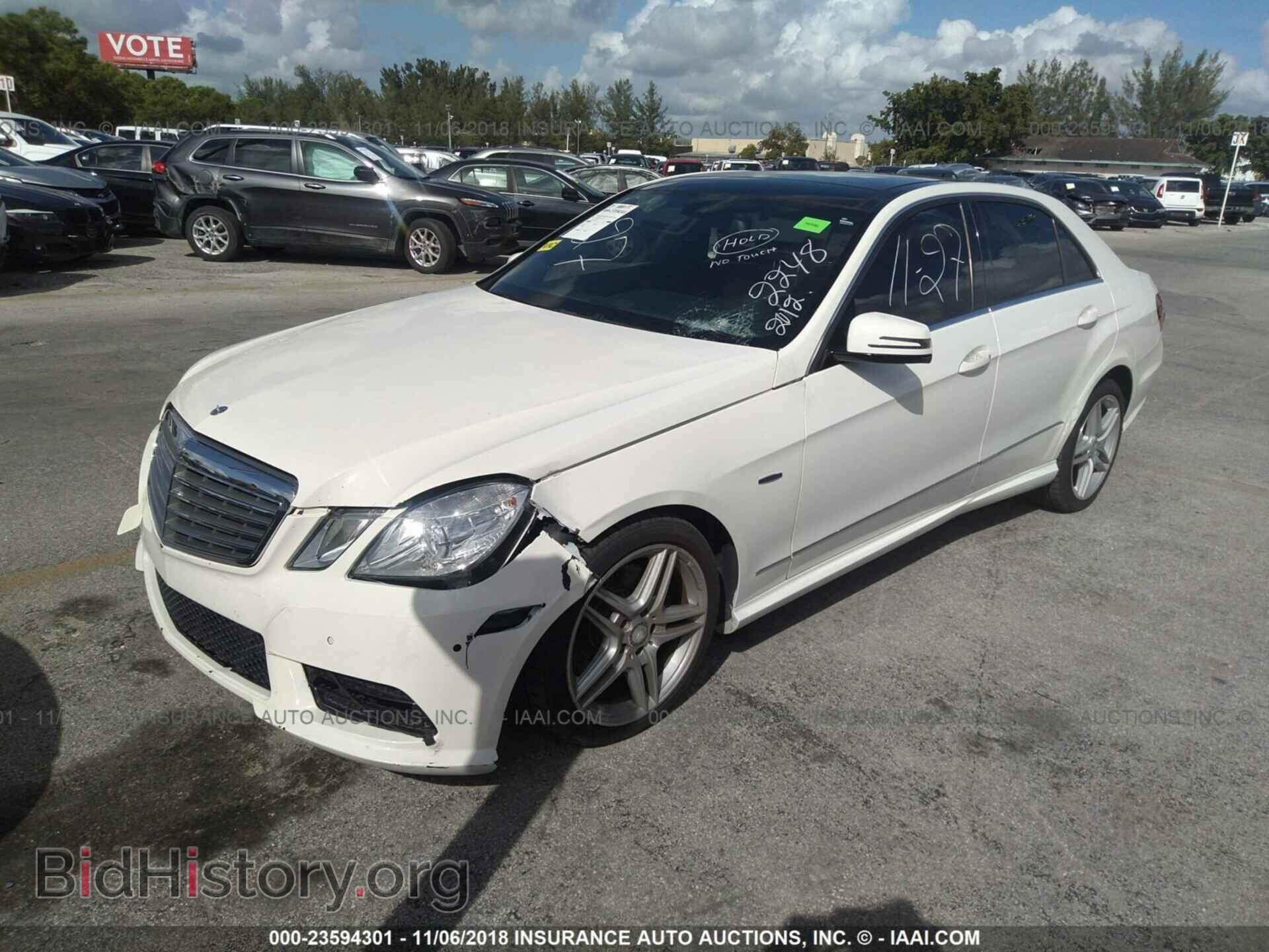 2012 MERCEDES-BENZ E - VIN: WDDHF8JBXCA632248 - Photo 2