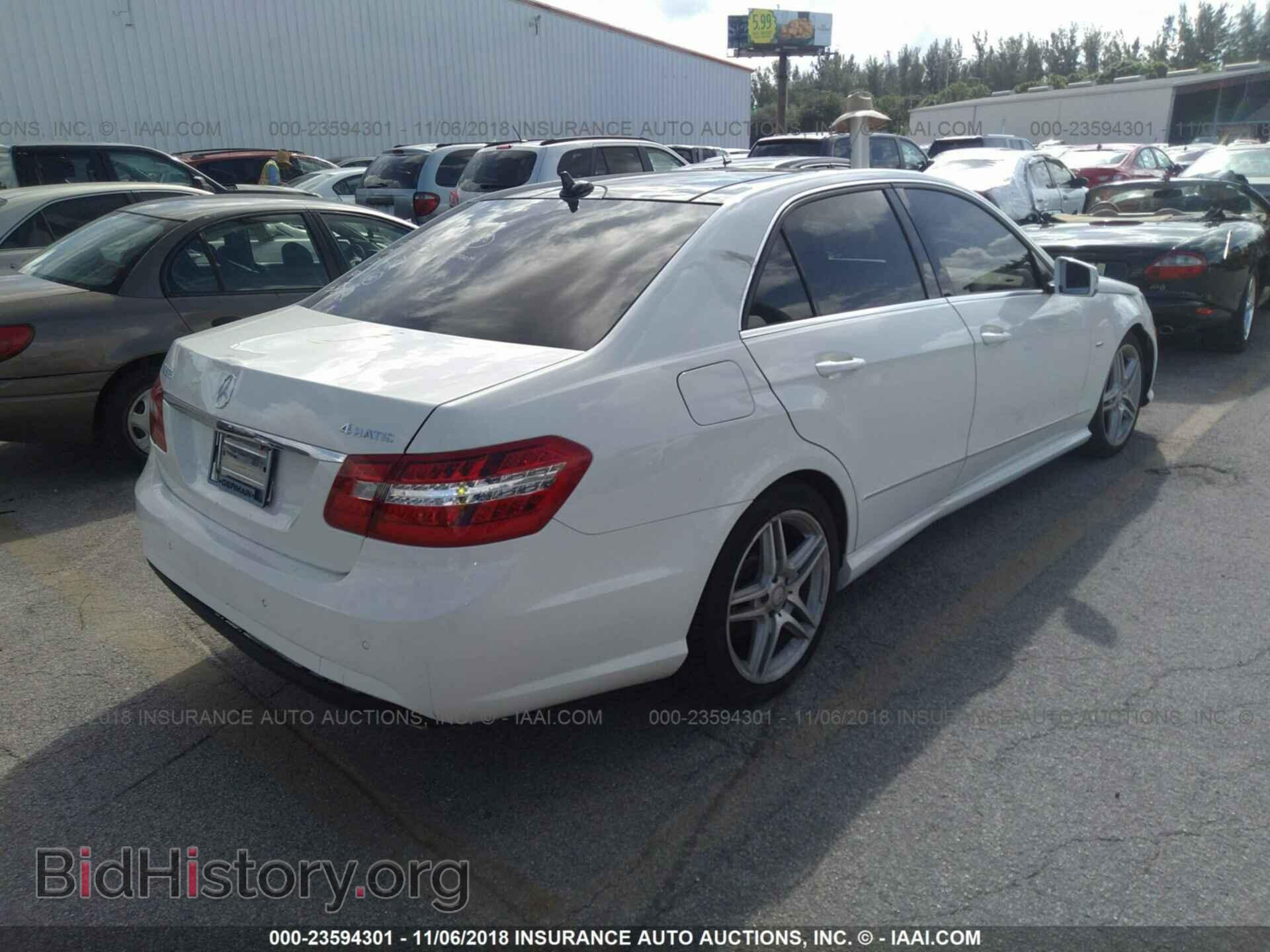 2012 MERCEDES-BENZ E - VIN: WDDHF8JBXCA632248 - Photo 4