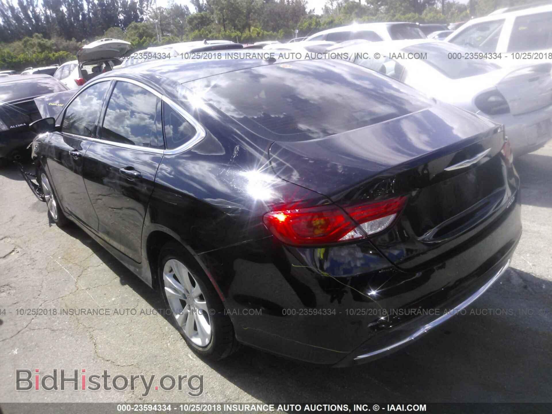 2015 Chrysler 200 - VIN: 1C3CCCAB2FN599487 - Photo 3