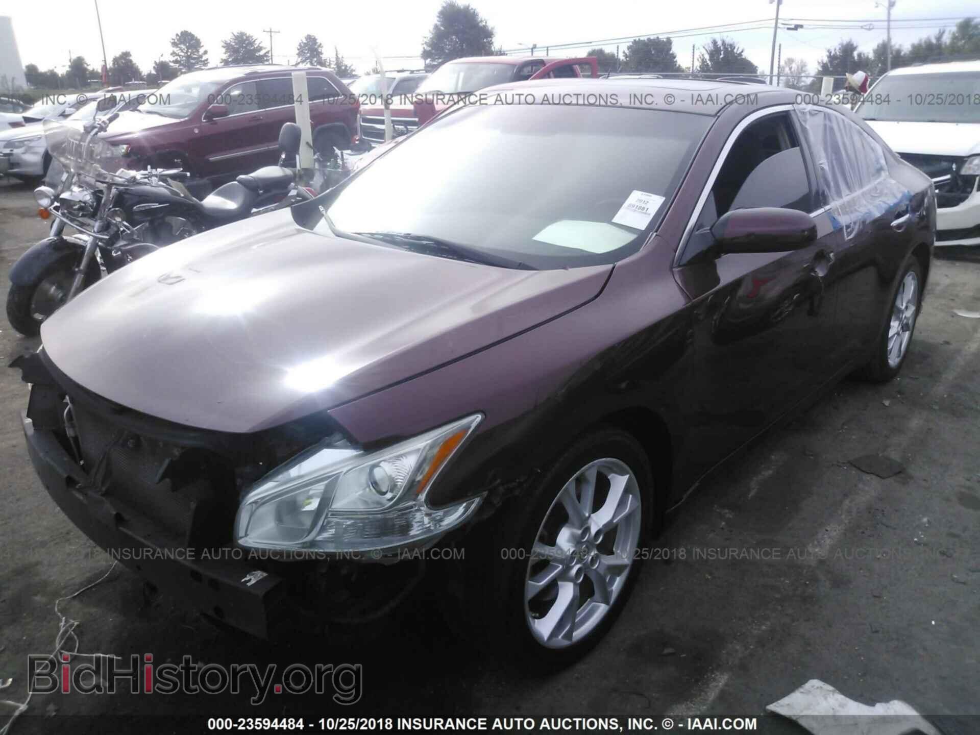2012 Nissan Maxima - VIN: 1N4AA5AP4CC843573 - Фото 2