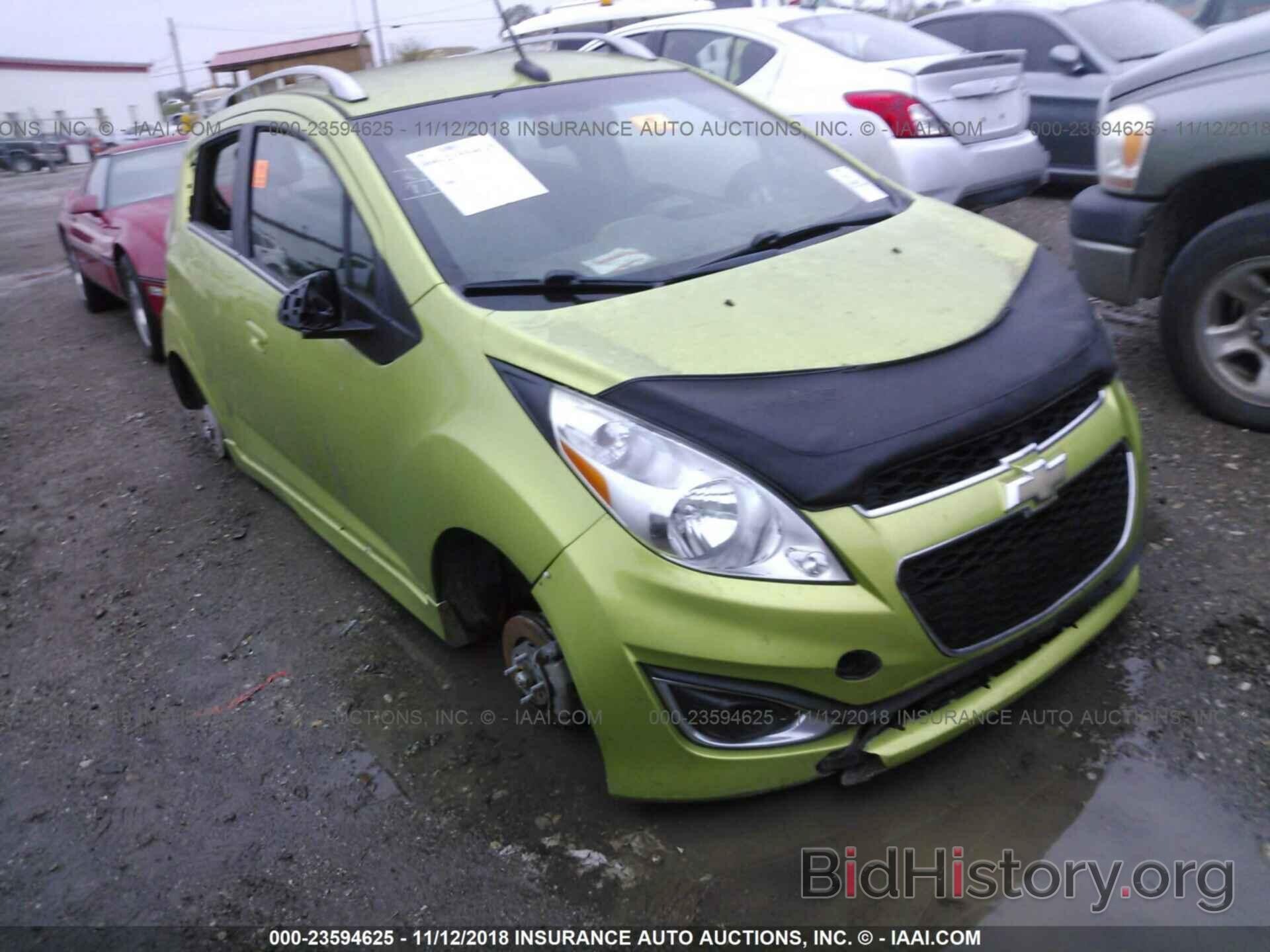 Photo KL8CE6S95DC605304 - CHEVROLET SPARK 2013