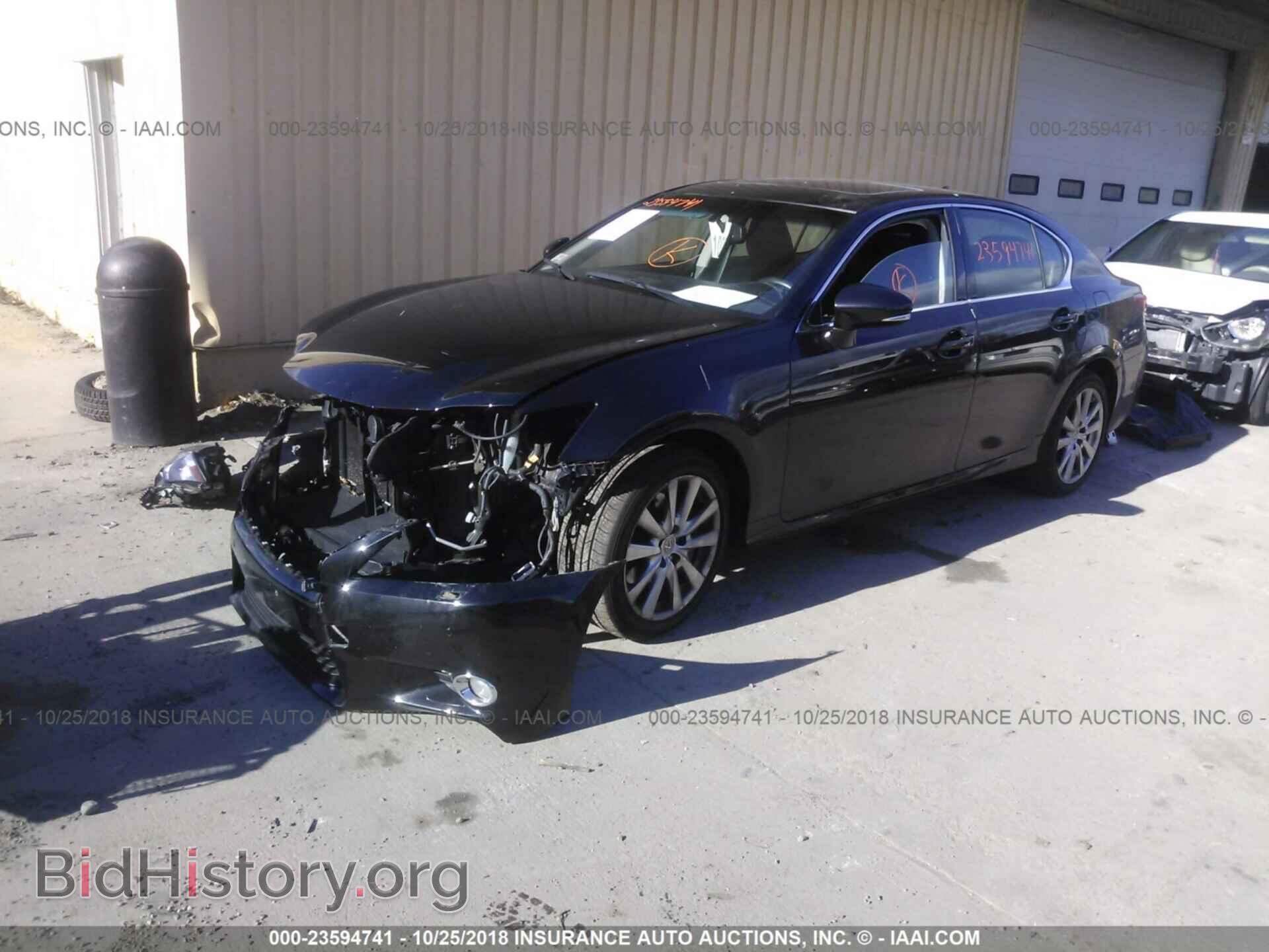 2013 LEXUS GS - VIN: JTHCE1BL4D5016480 - Photo 2