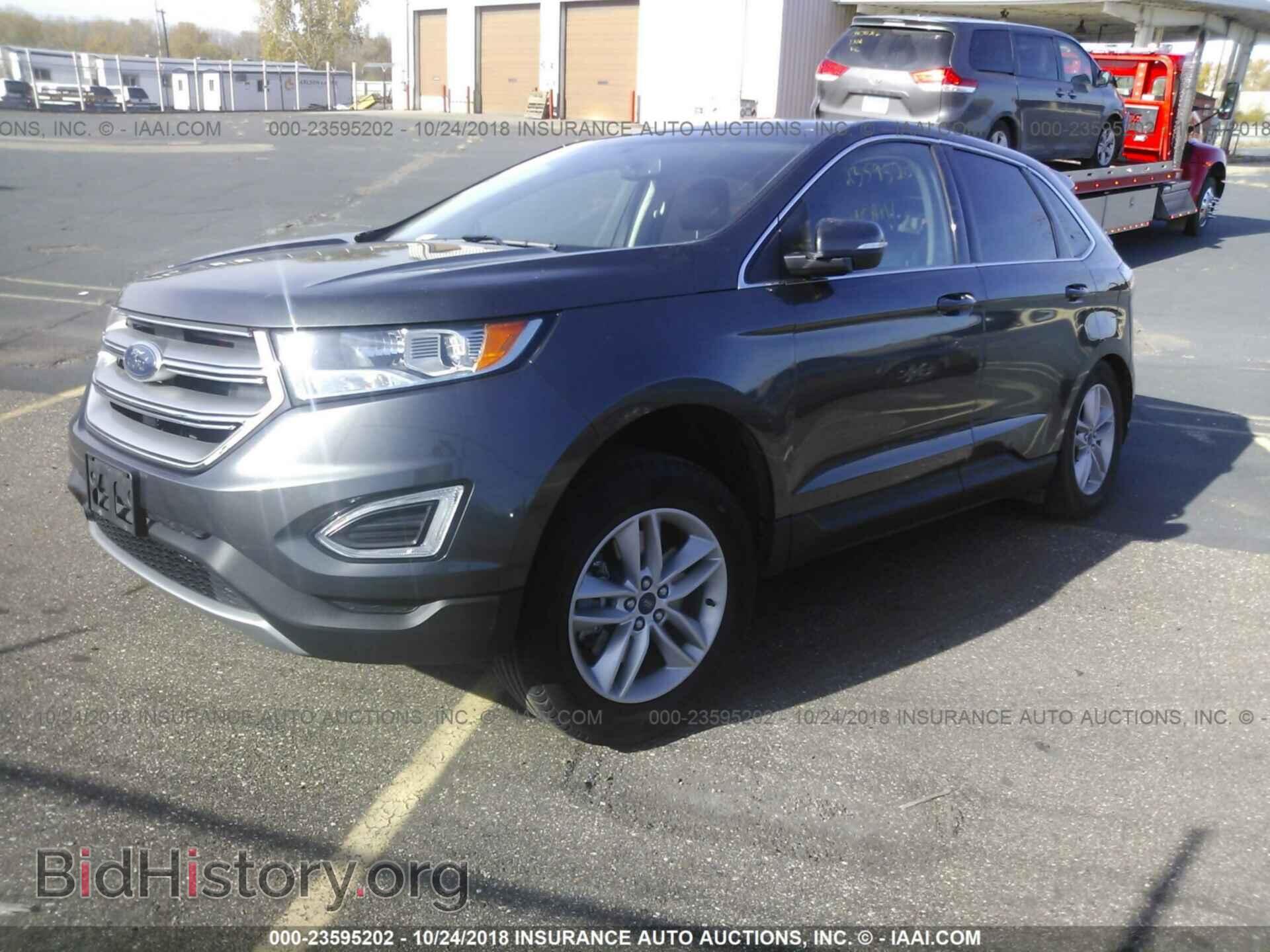 2015 Ford Edge - VIN: 2FMTK4J82FBB21182 - Фото 2