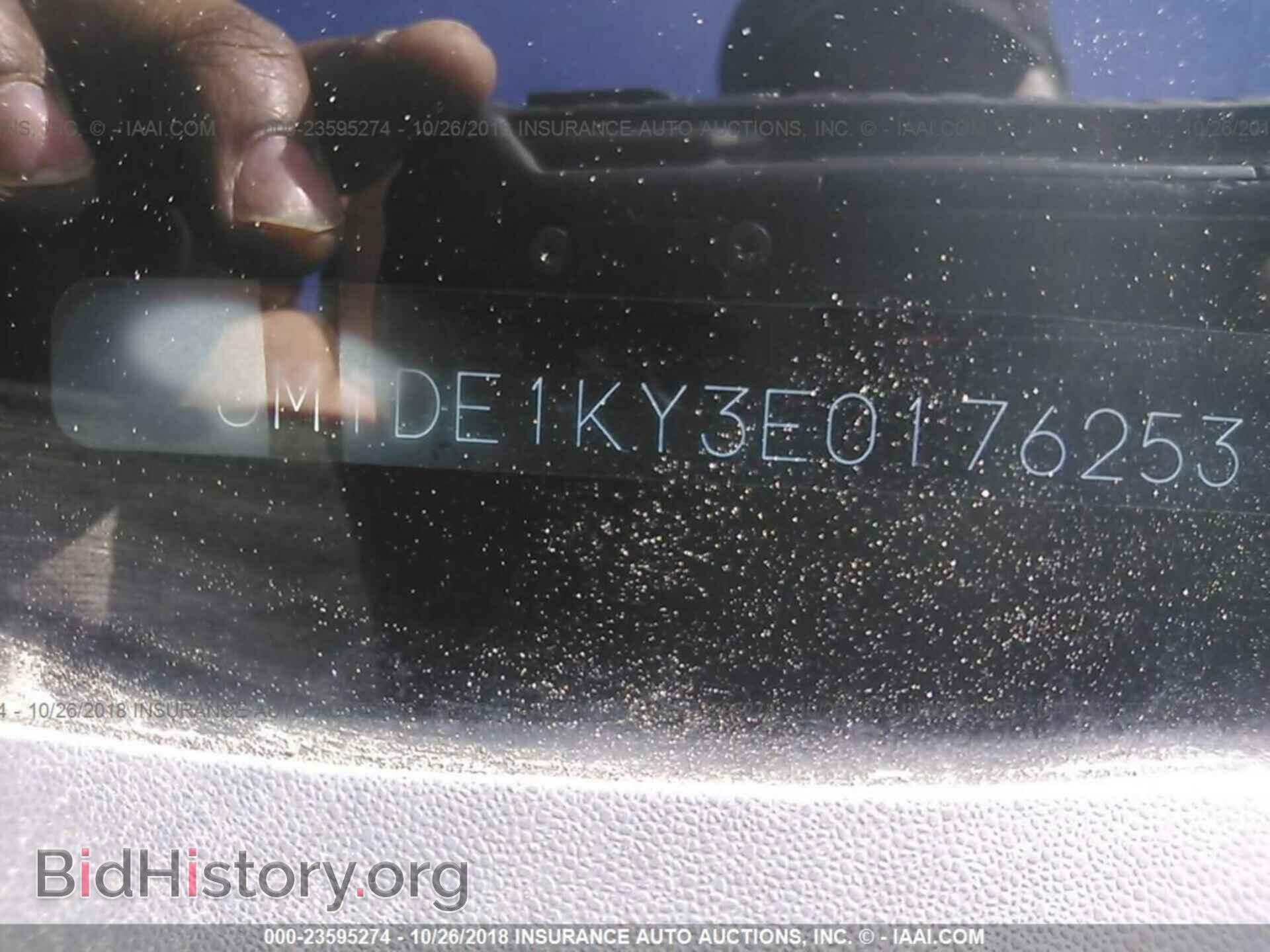 2014 MAZDA MAZDA2 - VIN: JM1DE1KY3E0176253 - Фото 9
