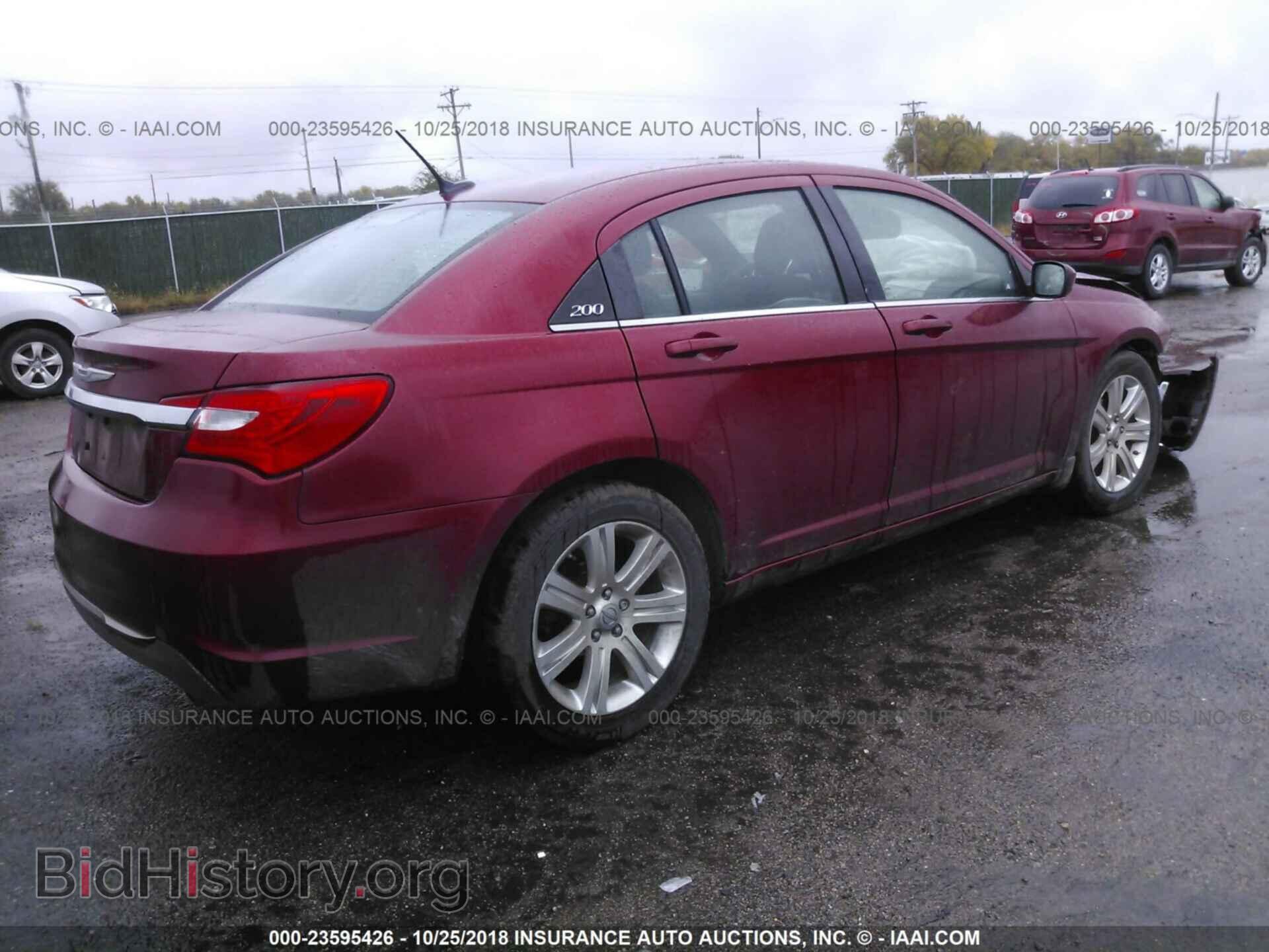 2013 CHRYSLER 200 - VIN: 1C3CCBAB5DN761166 - Фото 4