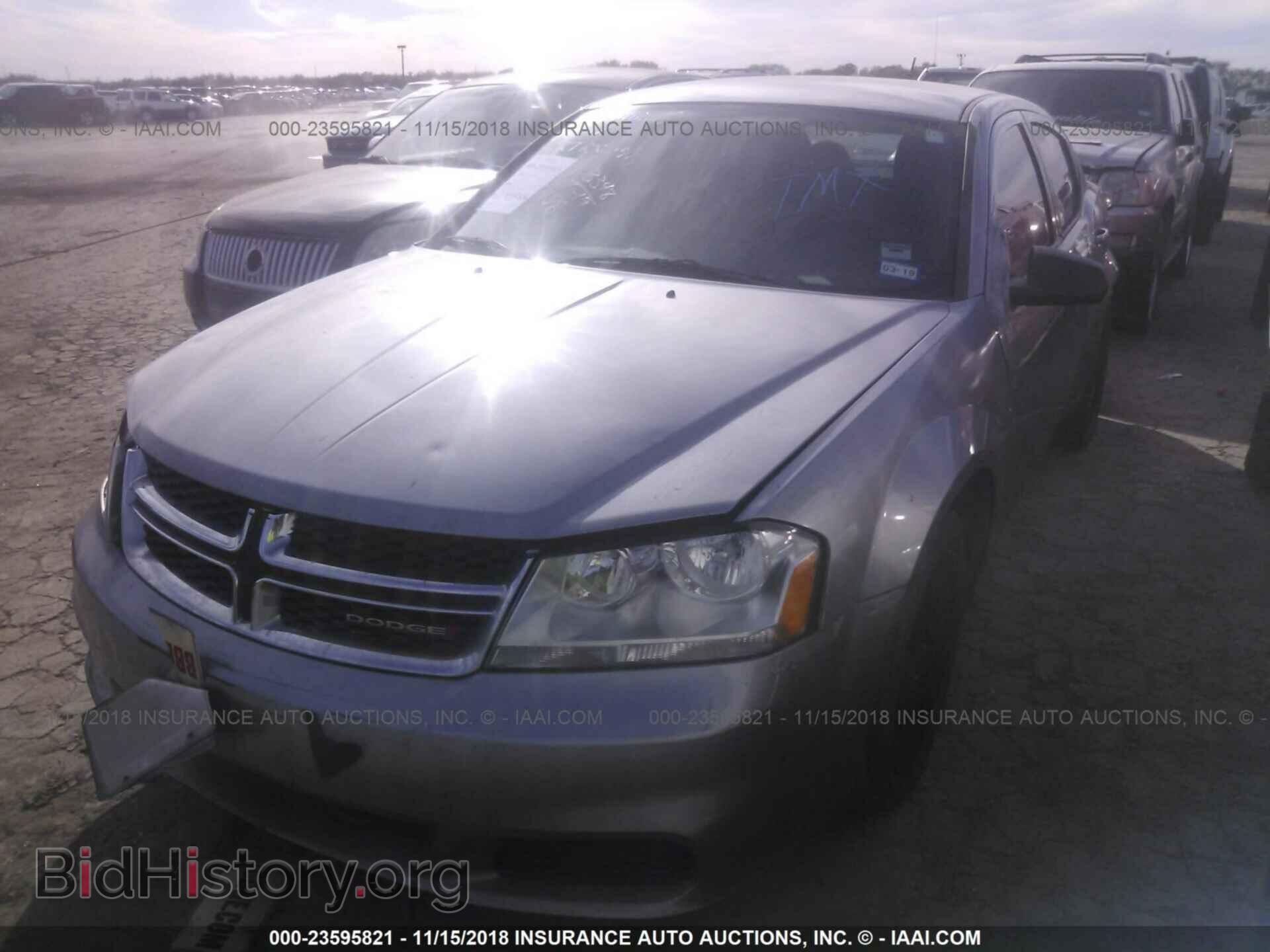 2013 Dodge Avenger - VIN: 1C3CDZAB1DN529458 - Фото 2