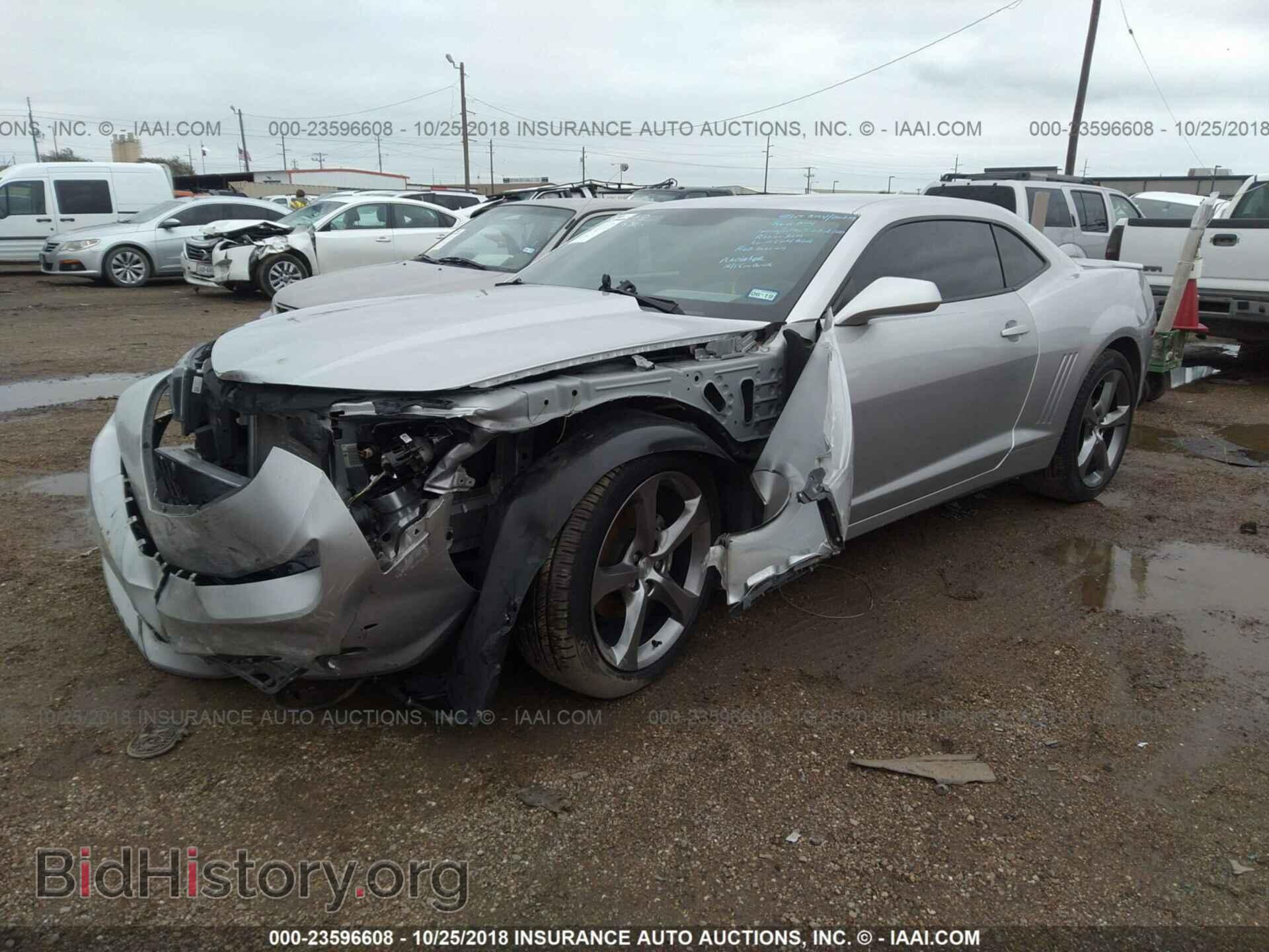 2014 Chevrolet Camaro - VIN: 2G1FB1E31E9180155 - Фото 2
