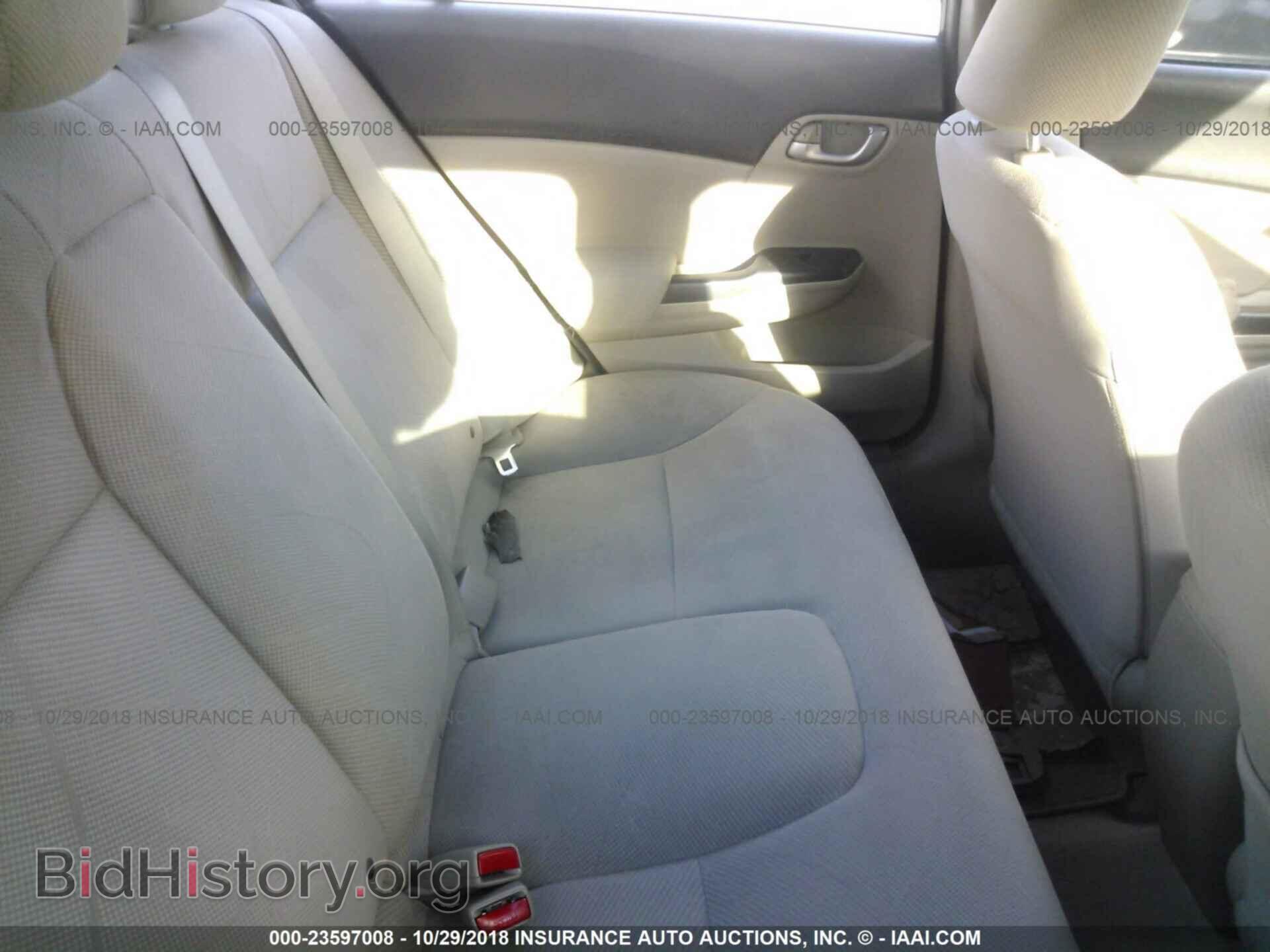 2012 Honda Civic - VIN: 19XFB2F5XCE323163 - Фото 8