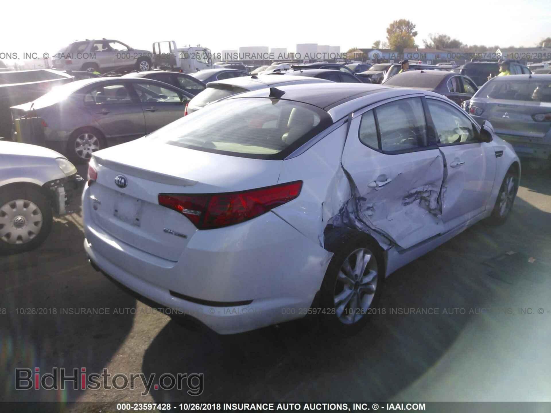 2013 Kia Optima - VIN: KNAGN4A60D5423905 - Фото 4