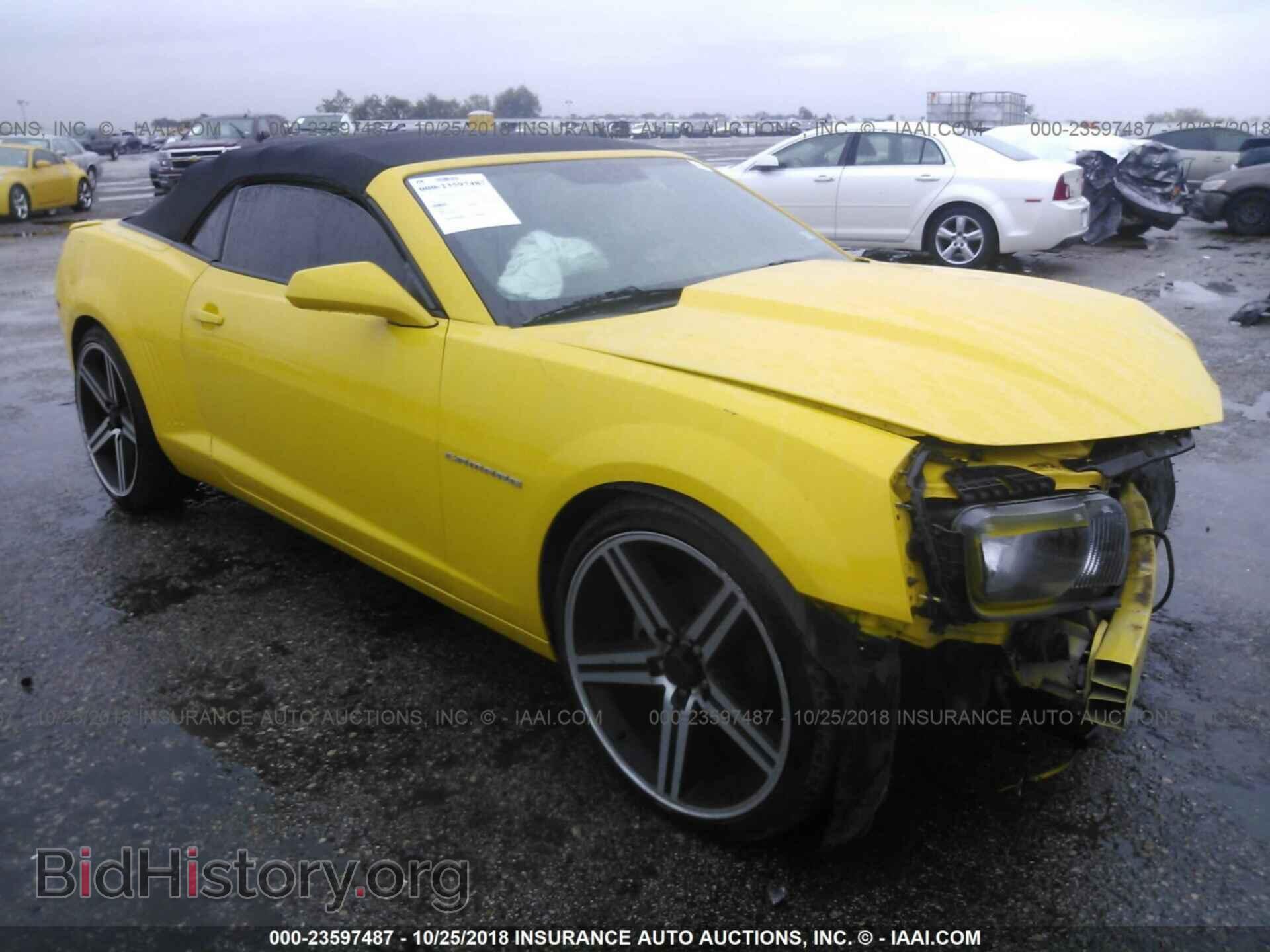 Фотография 2G1FB3D37D9105486 - Chevrolet Camaro 2013