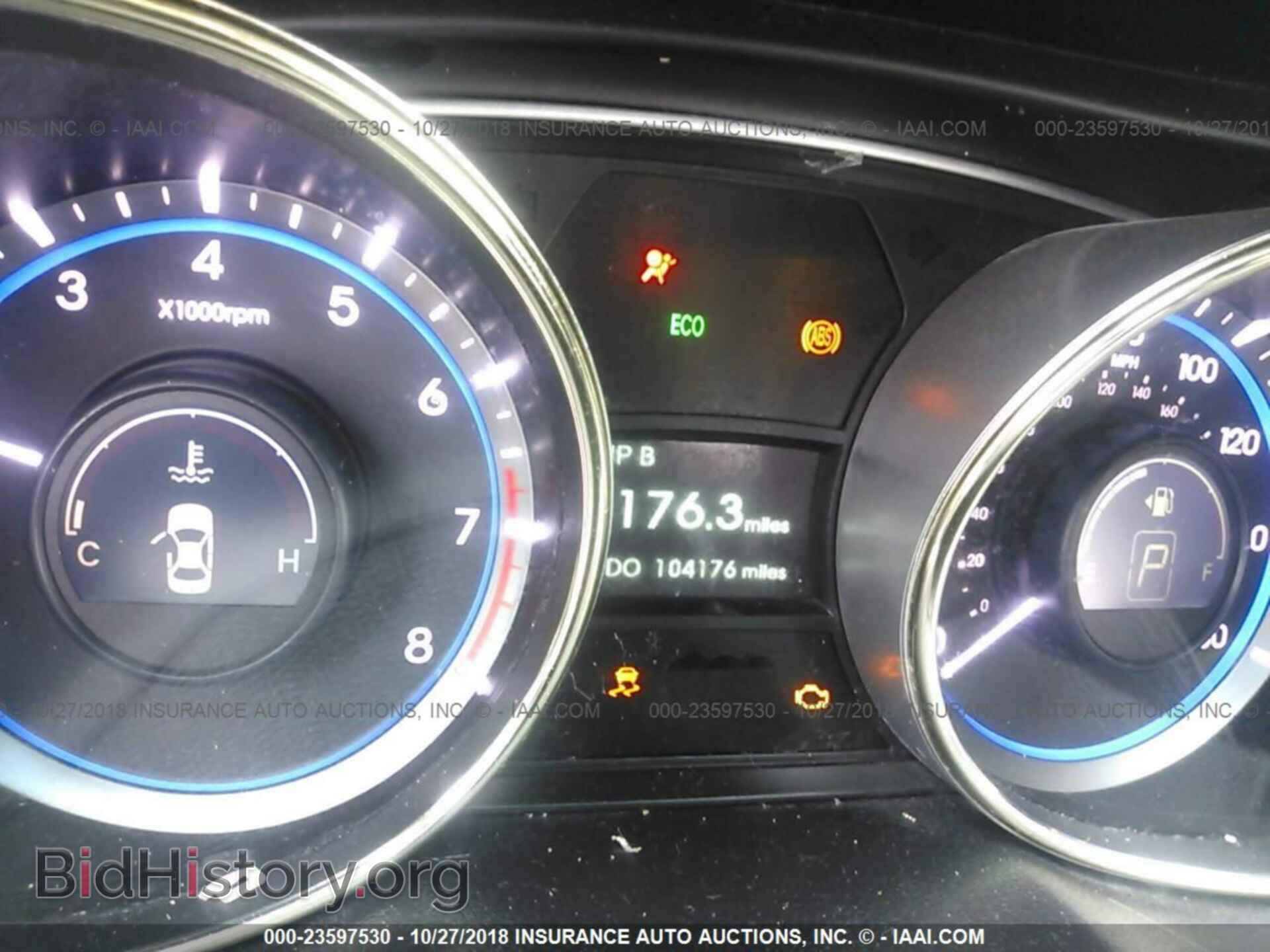2012 HYUNDAI SONATA - VIN: 5NPEC4AB5CH450450 - Фото 7