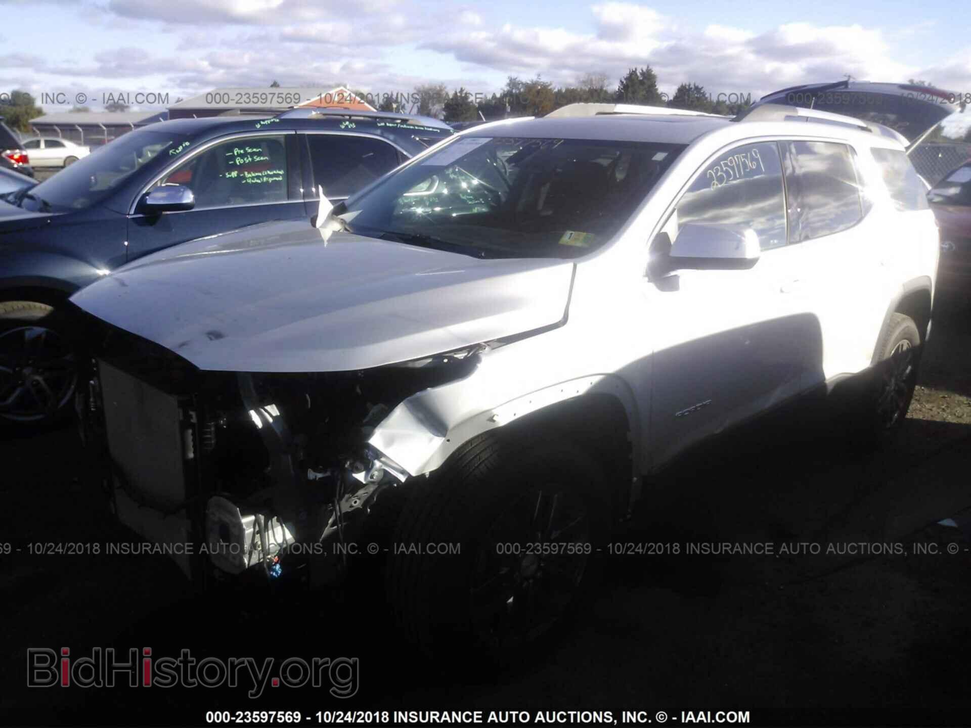 2018 Gmc Acadia - VIN: 1GKKNMLS1JZ196479 - Фото 2