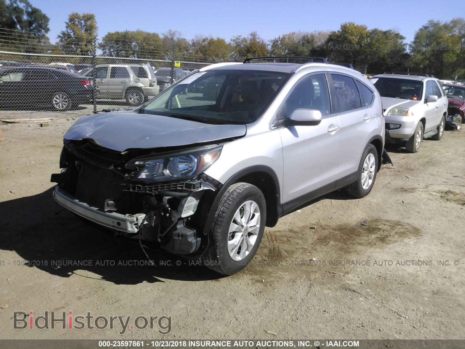2012 HONDA CR-V - VIN: 2HKRM4H76CH608472 - Фото 2