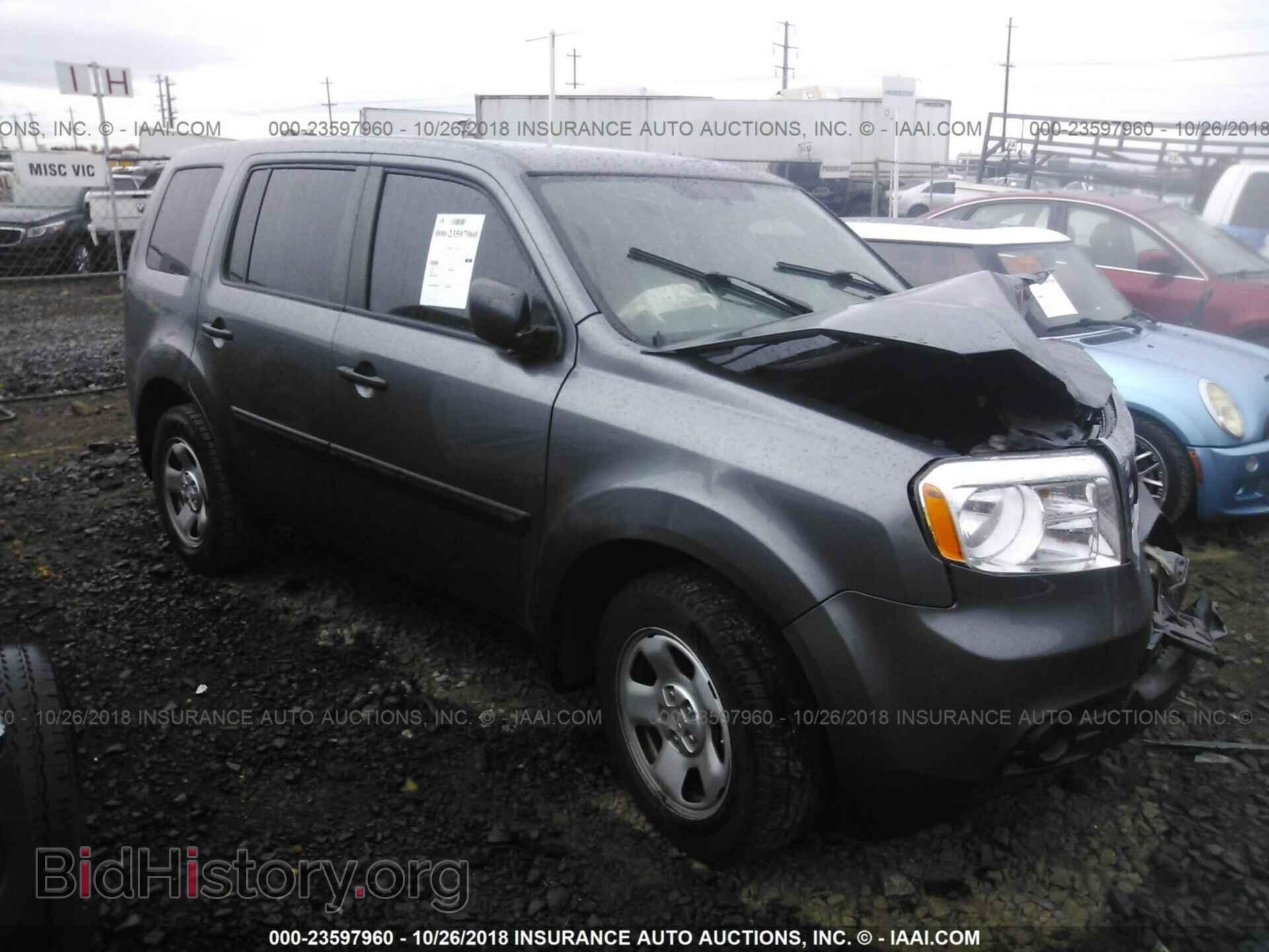 Photo 5FNYF4H26DB025443 - Honda Pilot 2013