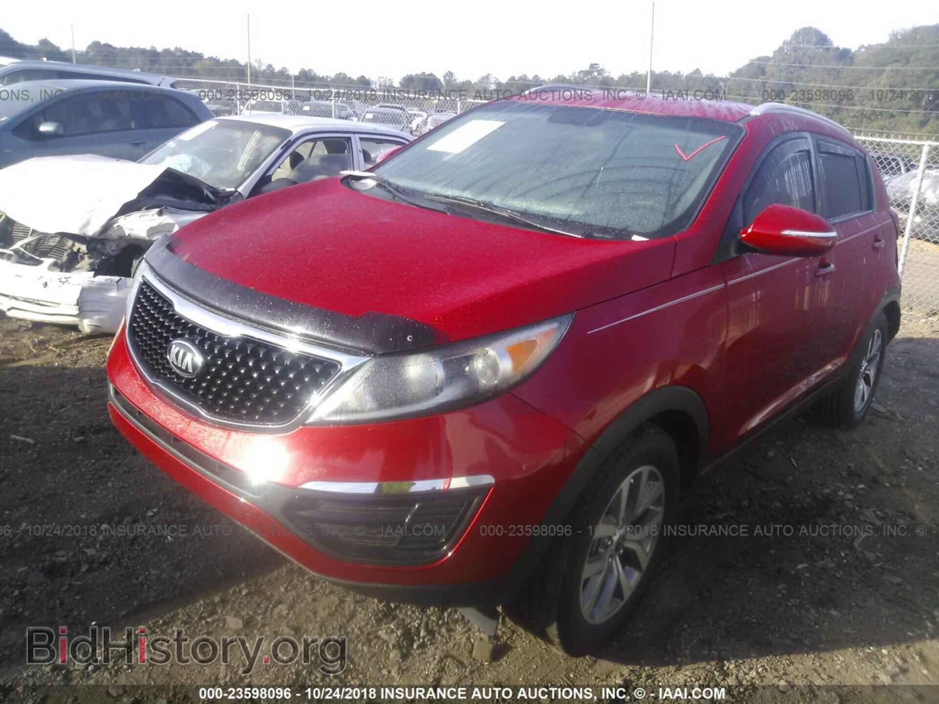 2014 KIA SPORTAGE - VIN: KNDPB3AC2E7616946 - Фото 2