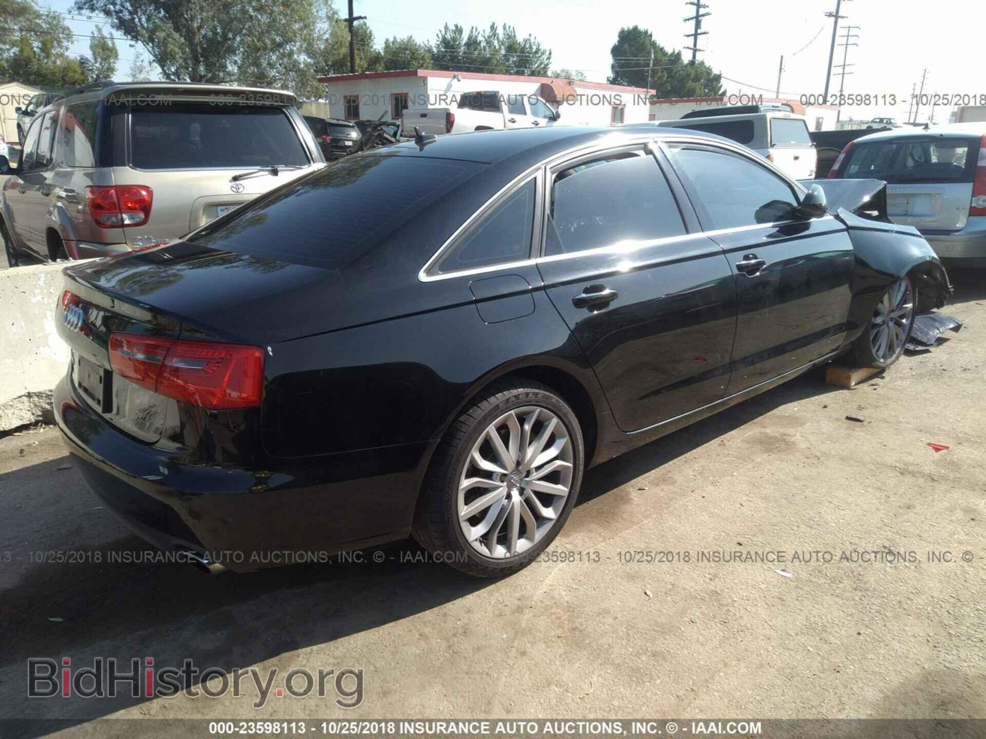2014 AUDI A6 - VIN: WAUGFAFC2EN134164 - Фото 4