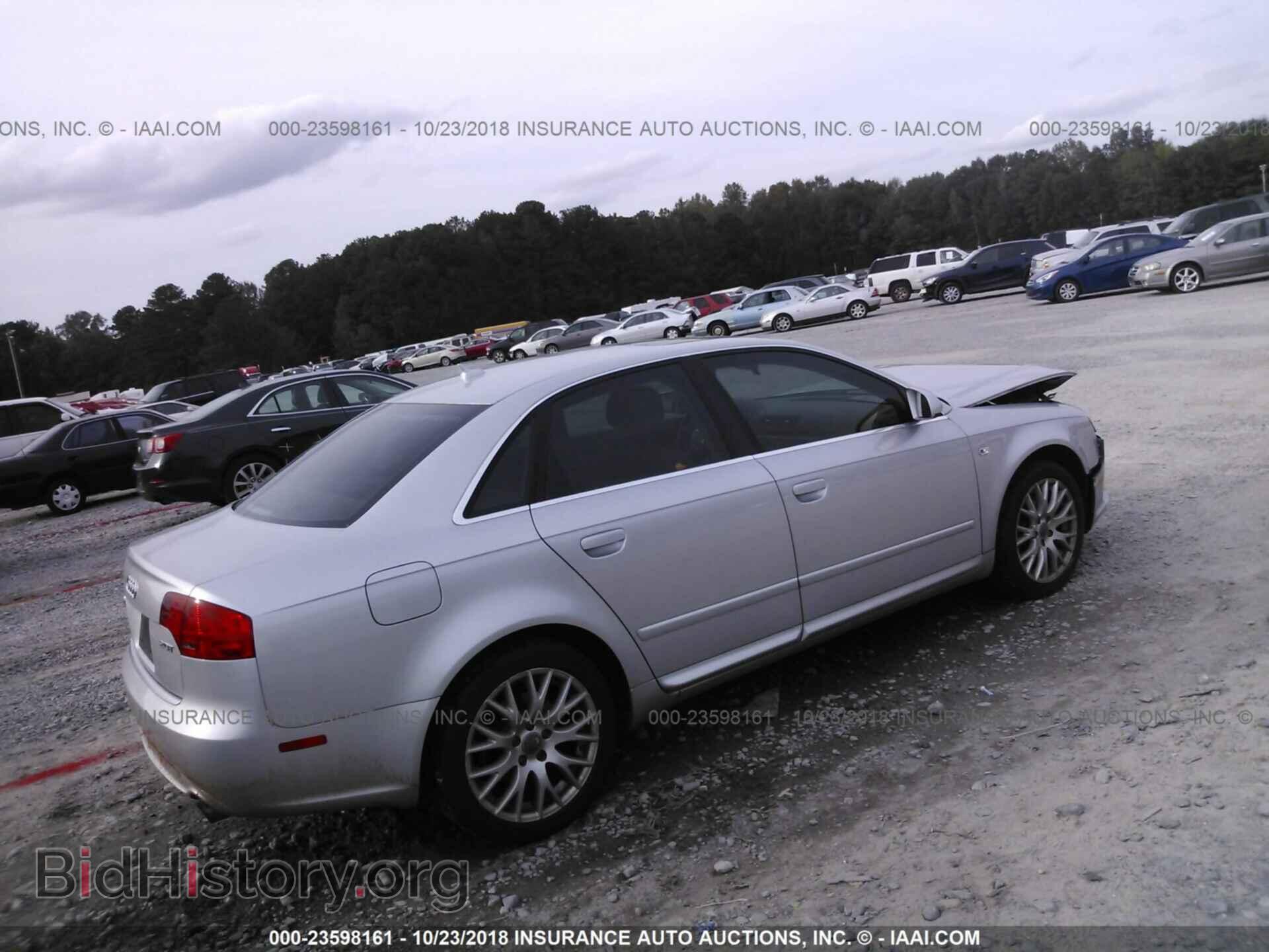 2008 AUDI A4 - VIN: WAUAF78E98A137033 - Фото 4
