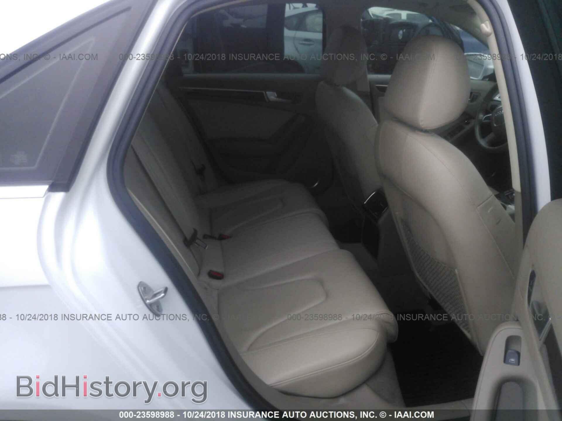 2012 Audi A4 - VIN: WAUFFAFL1CA057688 - Photo 8