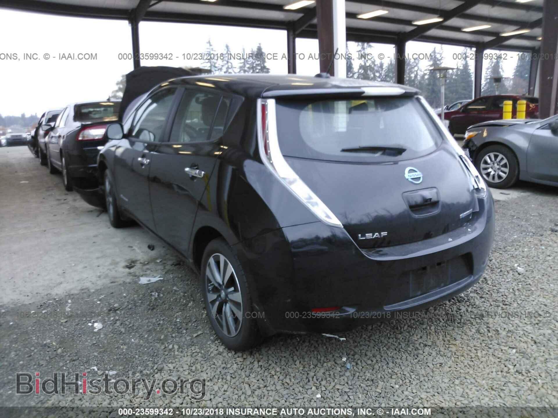 2015 Nissan Leaf - VIN: 1N4AZ0CP3FC314323 - Фото 3