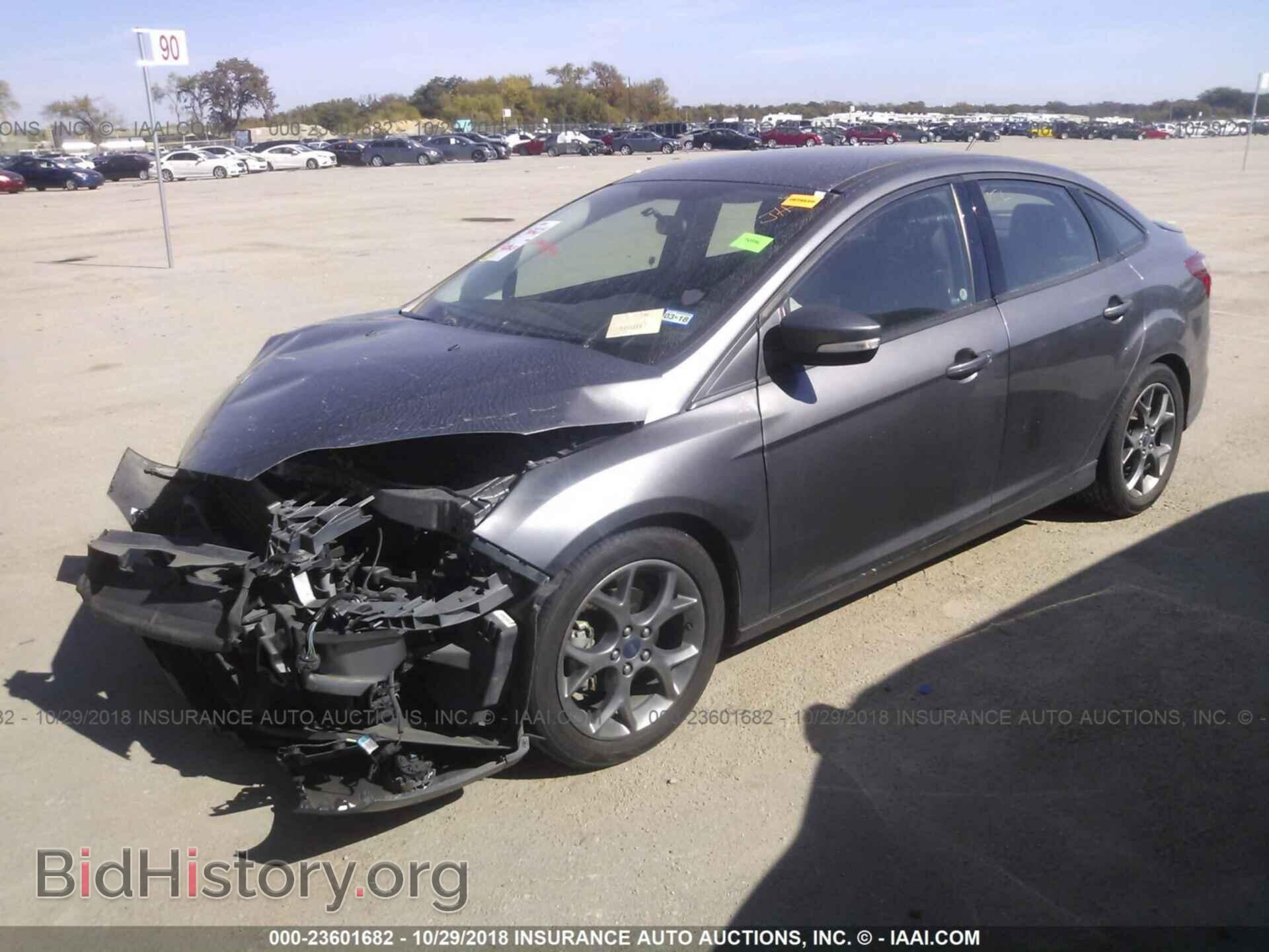 2014 FORD FOCUS - VIN: 1FADP3F29EL460504 - Фото 2