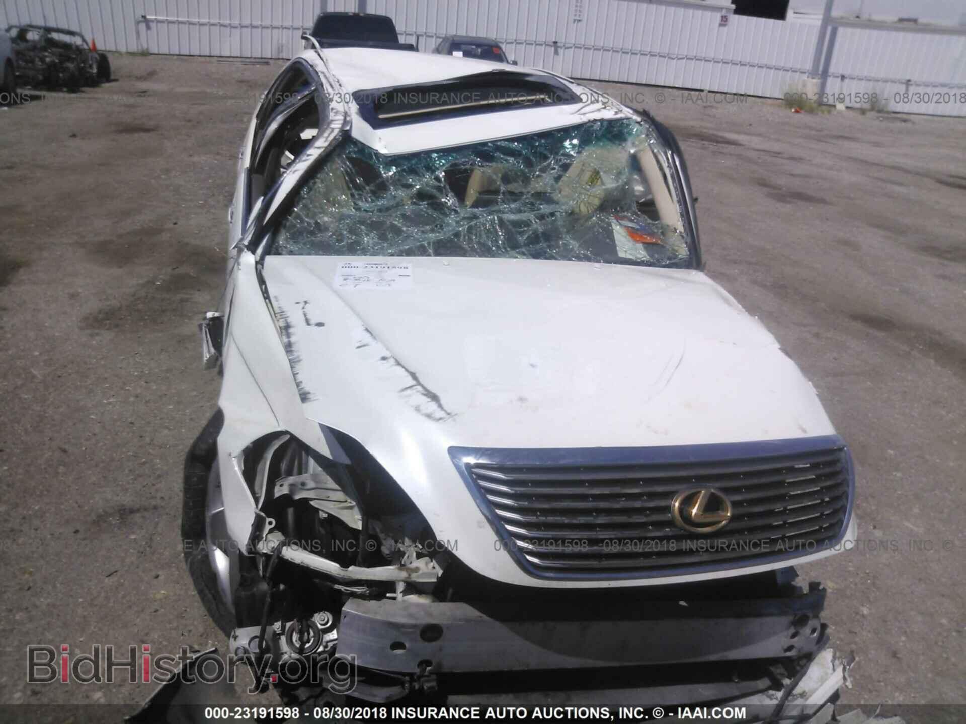 2006 LEXUS LS - VIN: JTHBN36F765031201 - Фото 6