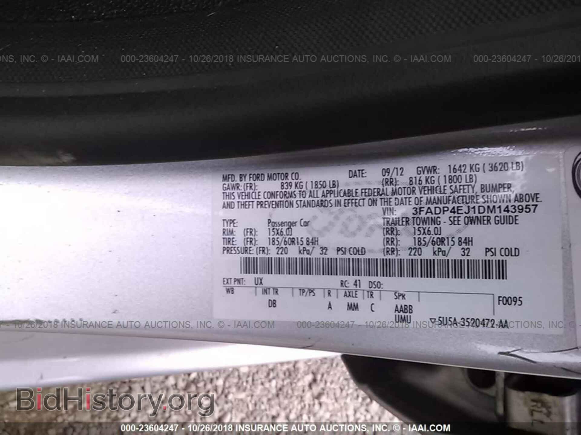 2013 Ford Fiesta - VIN: 3FADP4EJ1DM143957 - Photo 9