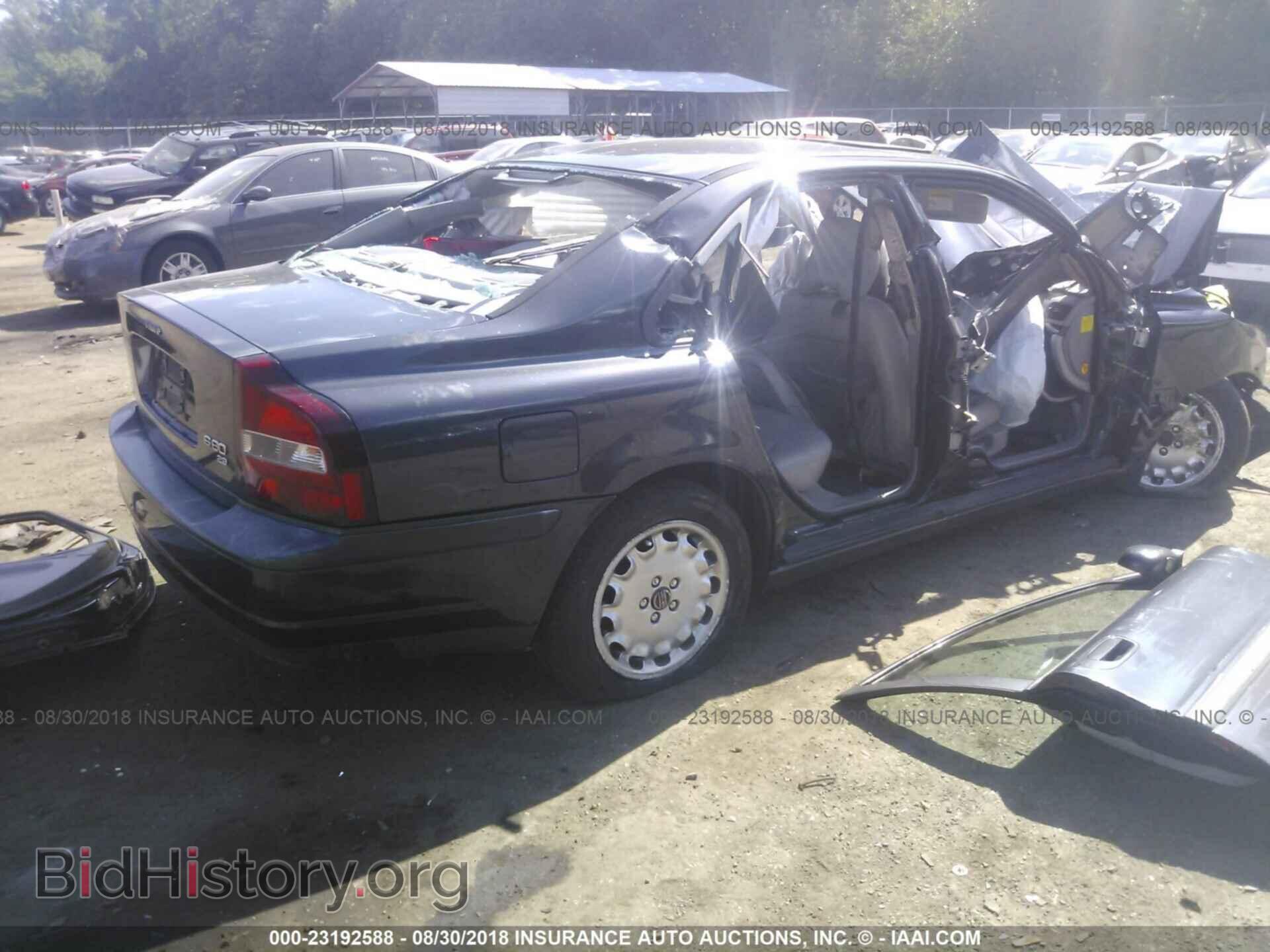 1999 VOLVO S80 - VIN: YV1TS97DXX1031663 - Фото 4