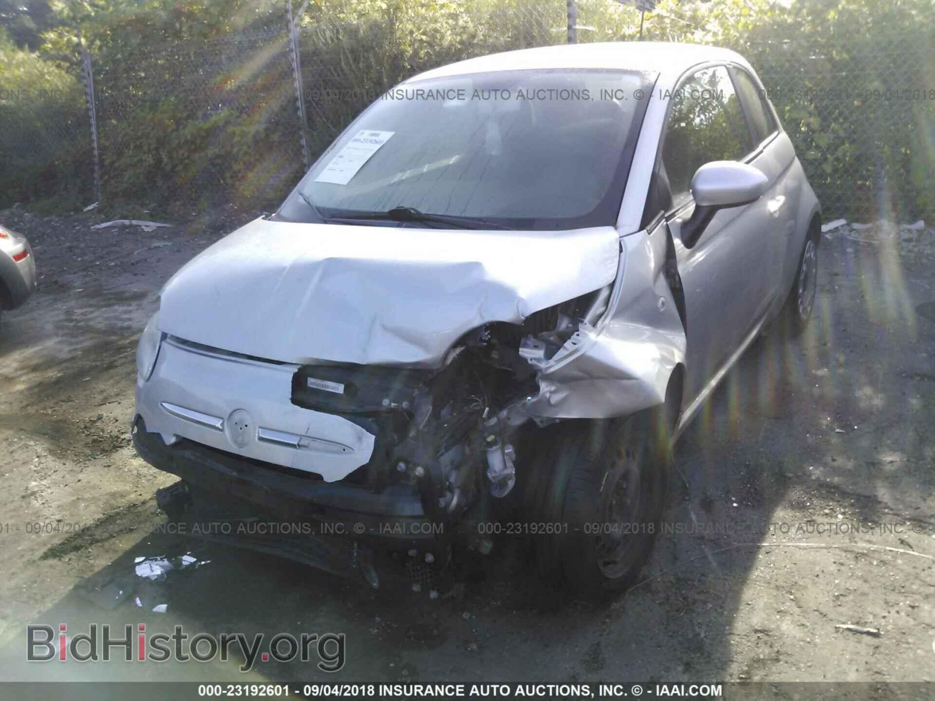 2012 FIAT 500 - VIN: 3C3CFFAR1CT117299 - Фото 2