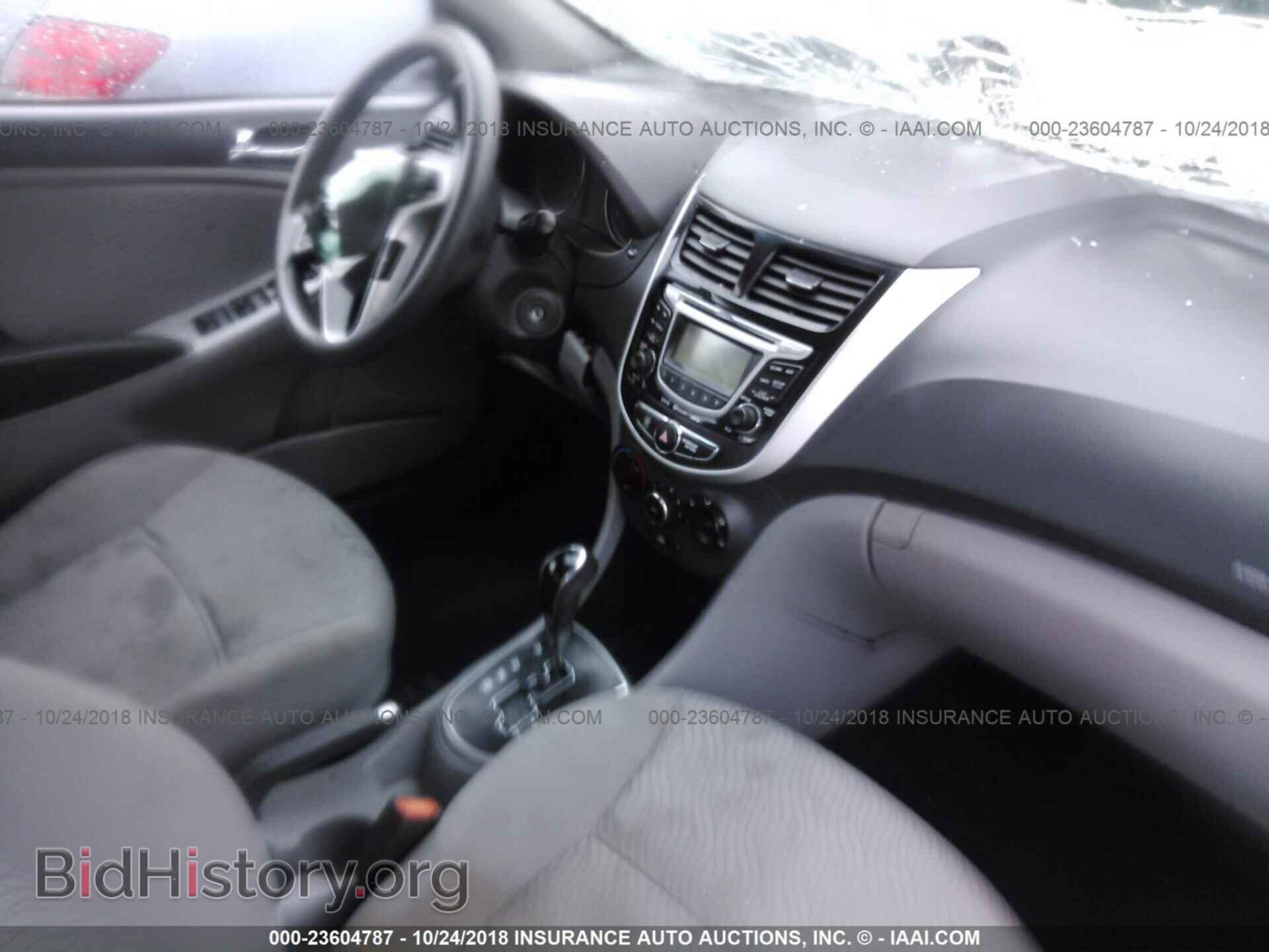 2013 HYUNDAI ACCENT - VIN: KMHCU4AE0DU490565 - Фото 5
