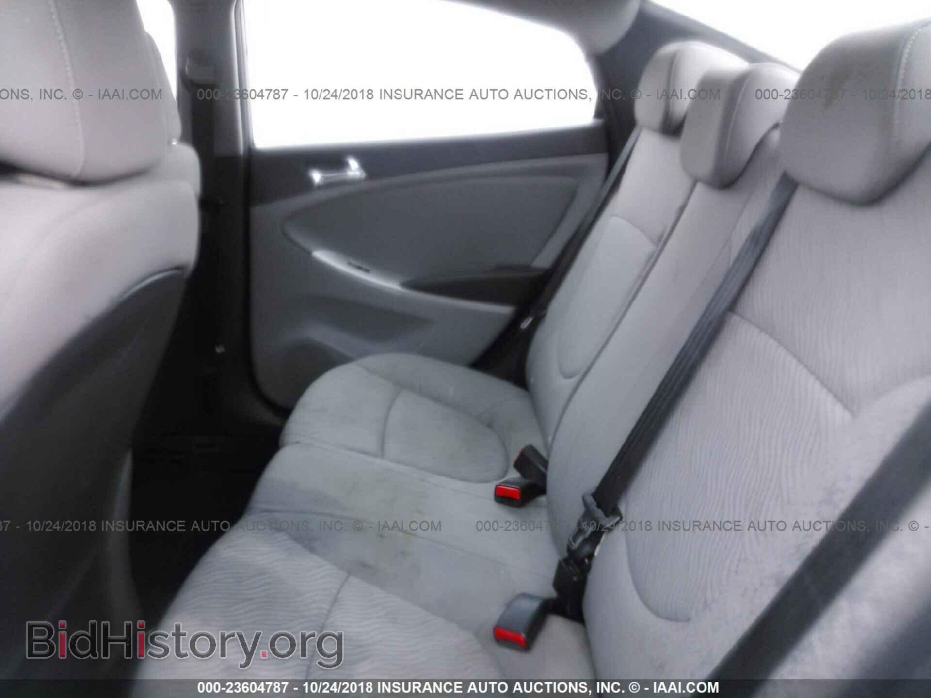2013 HYUNDAI ACCENT - VIN: KMHCU4AE0DU490565 - Фото 8