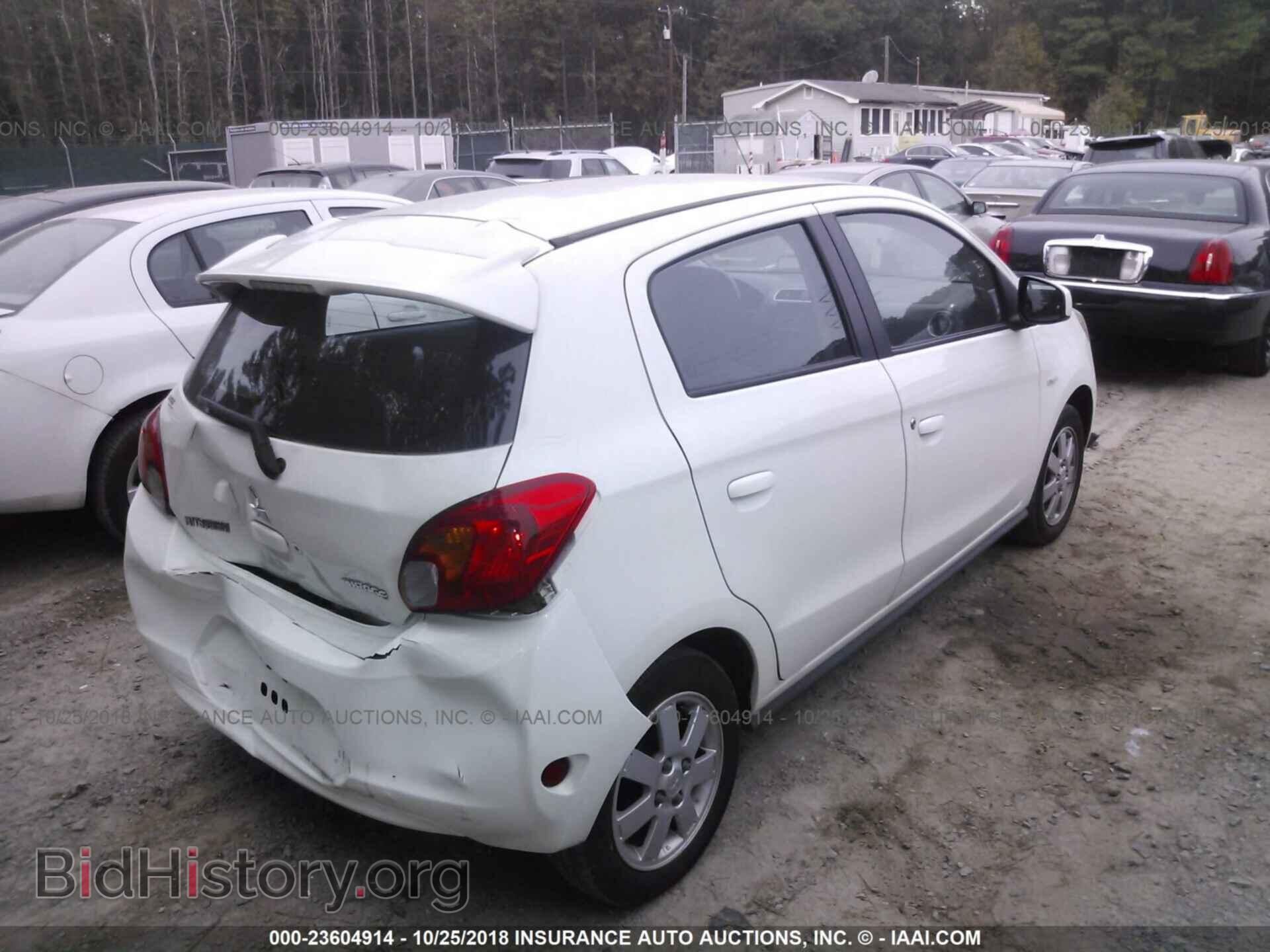 2014 Mitsubishi Mirage - VIN: ML32A4HJ0EH023994 - Фото 4