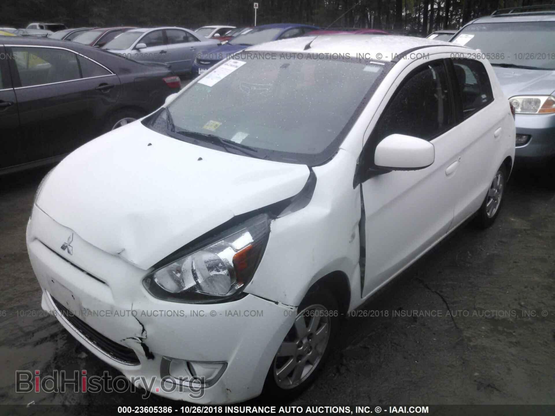 2014 Mitsubishi Mirage - VIN: ML32A4HJ3EH025304 - Фото 2