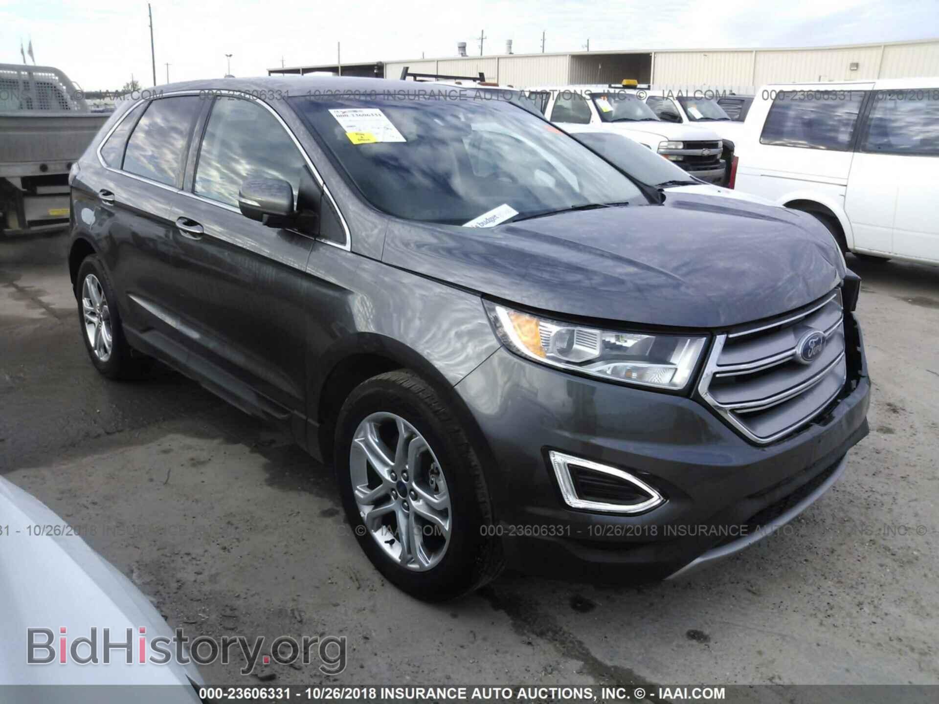 Фотография 2FMPK4K9XJBB21027 - Ford Edge 2018