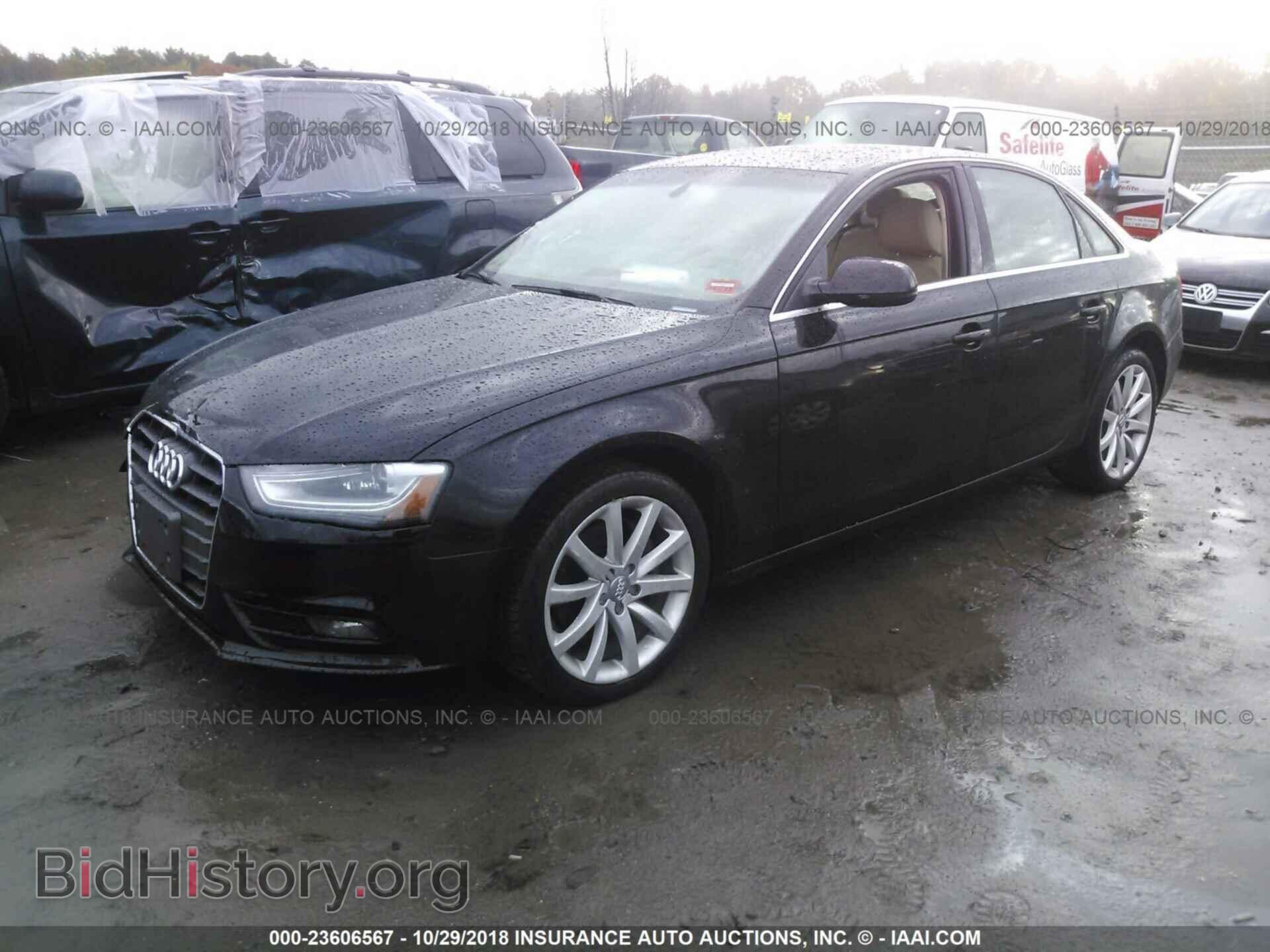 2013 Audi A4 - VIN: WAUKFBFL0DA154550 - Фото 2