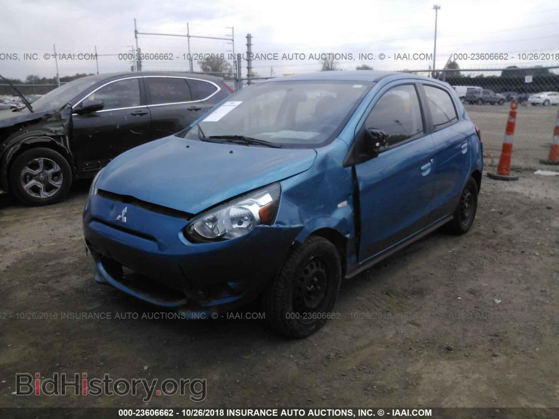 2015 MITSUBISHI MIRAGE - VIN: ML32A3HJ9FH034388 - Фото 2