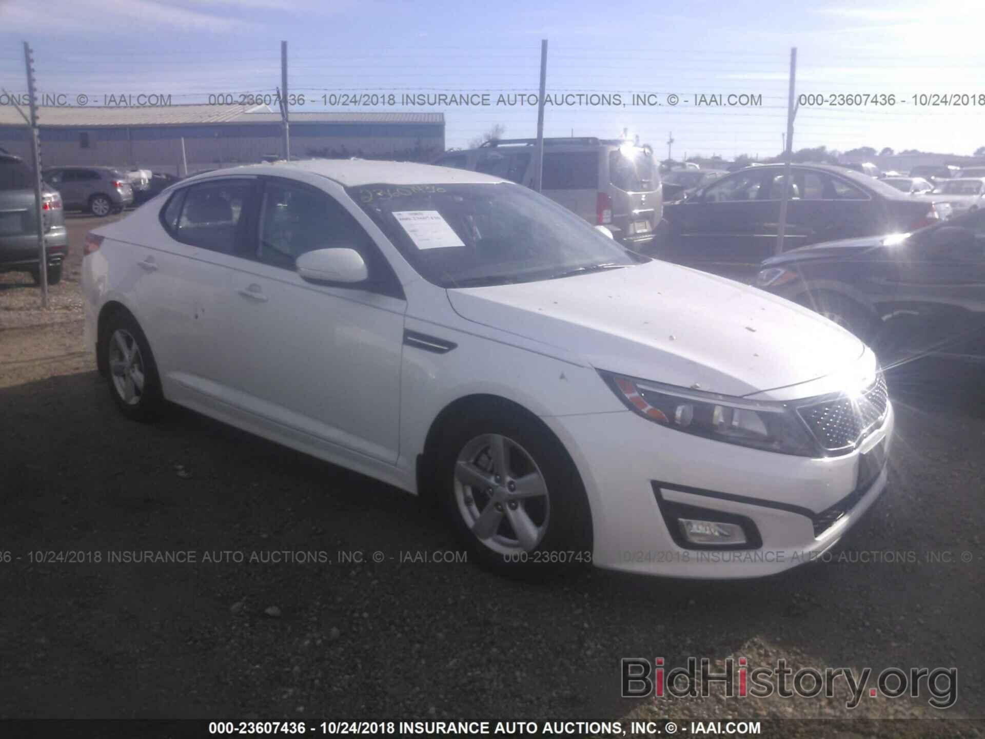 Photo KNAGM4A79F5654011 - KIA OPTIMA 2015