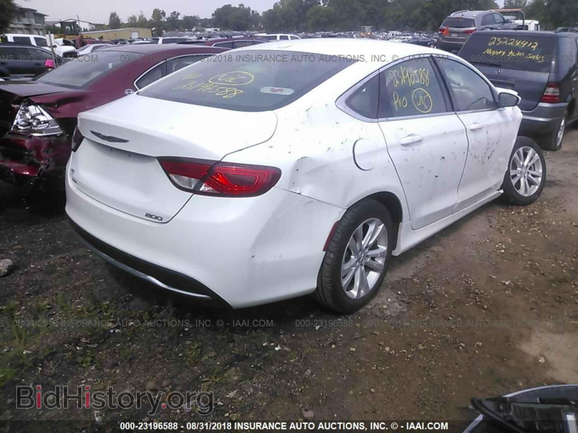 2016 CHRYSLER 200 - VIN: 1C3CCCAB7GN159573 - Фото 4