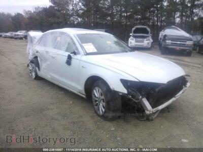 2012 Audi A6, white — VIN WAUFGAFC2CN046673, IAAI