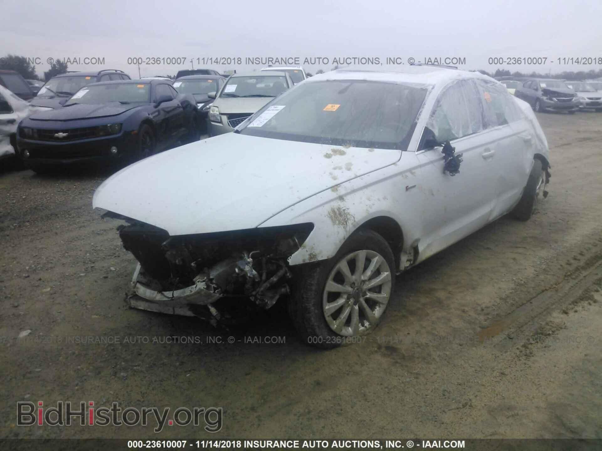 2012 AUDI A6 - VIN: WAUFGAFC2CN046673 - Photo 2