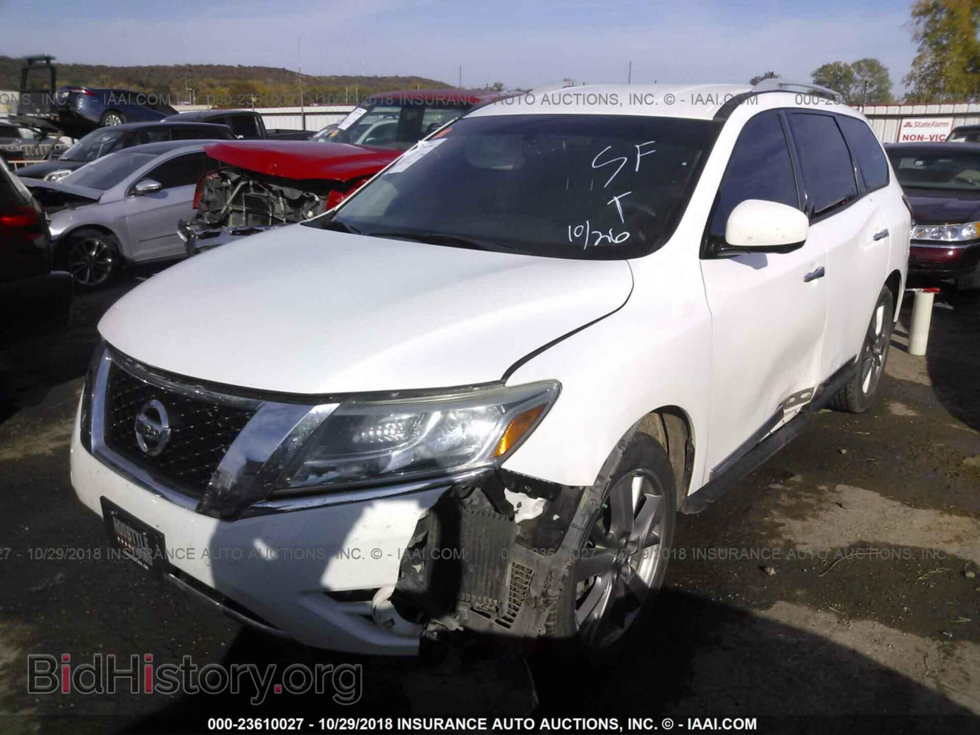 2013 Nissan Pathfinder - VIN: 5N1AR2MN0DC654749 - Фото 2