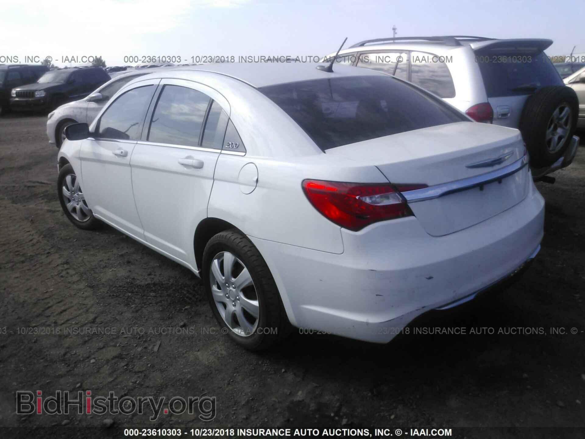 2012 Chrysler 200 - VIN: 1C3CCBAB6CN145135 - Фото 3