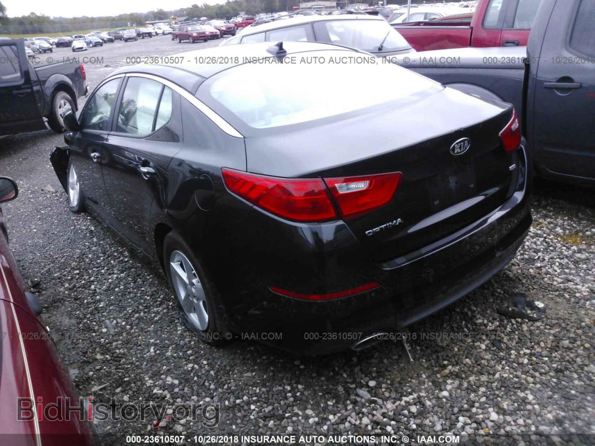 2015 KIA OPTIMA - VIN: KNAGM4A75F5660517 - Photo 3